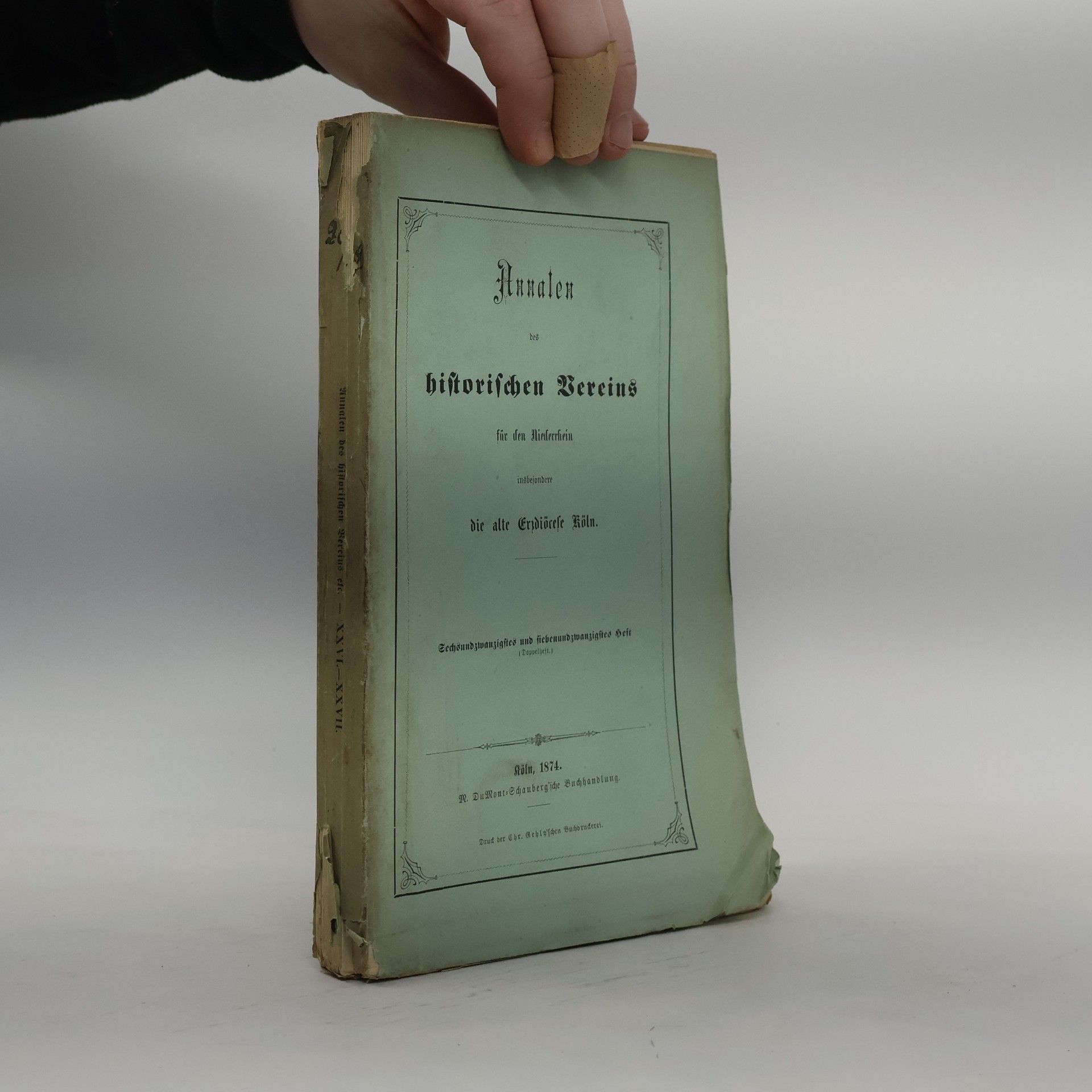 Collectif d'auteurs Annalen des historischen Vereins für den Niederrhein