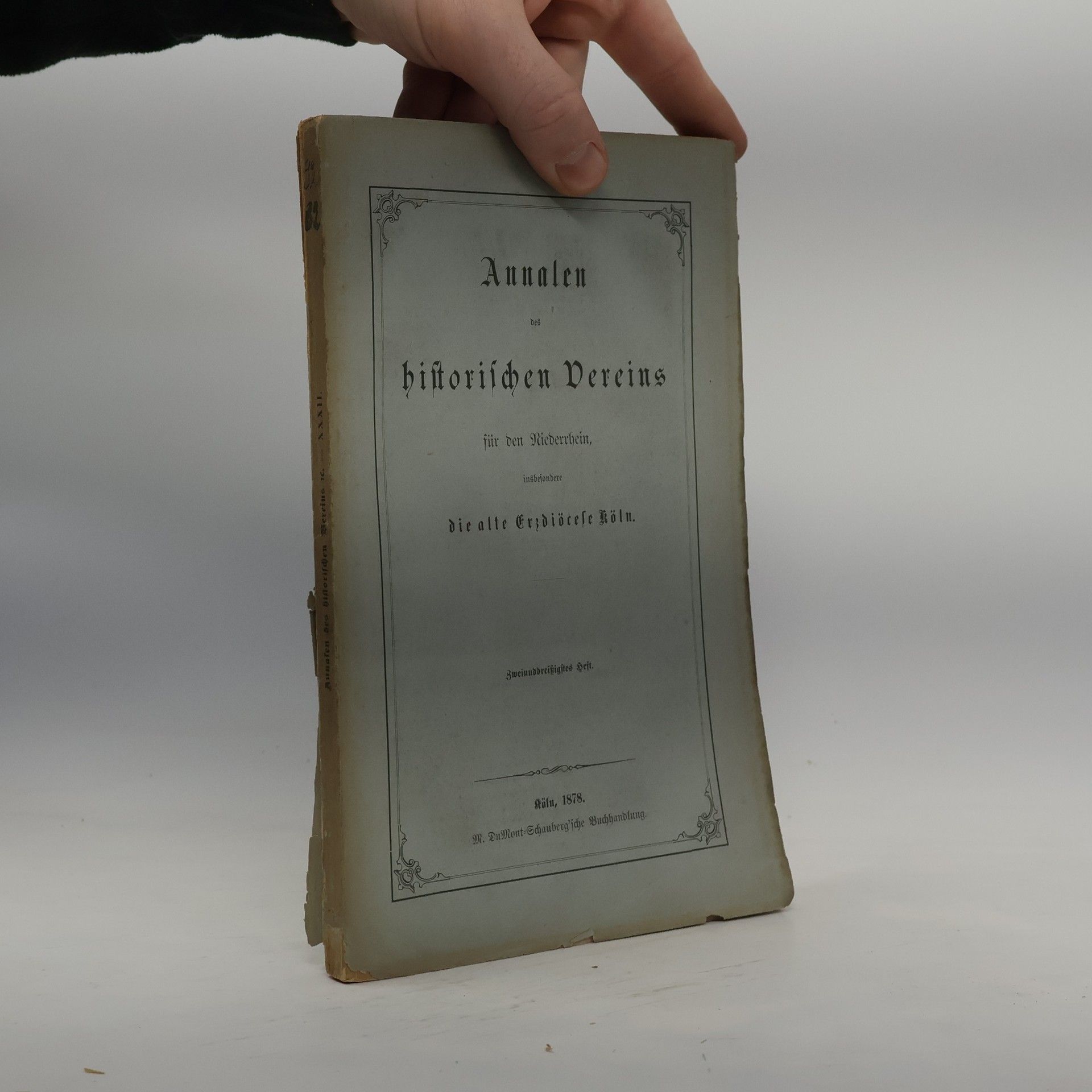 Collectif d'auteurs Annalen des Historischen Vereins für den Niederrhein