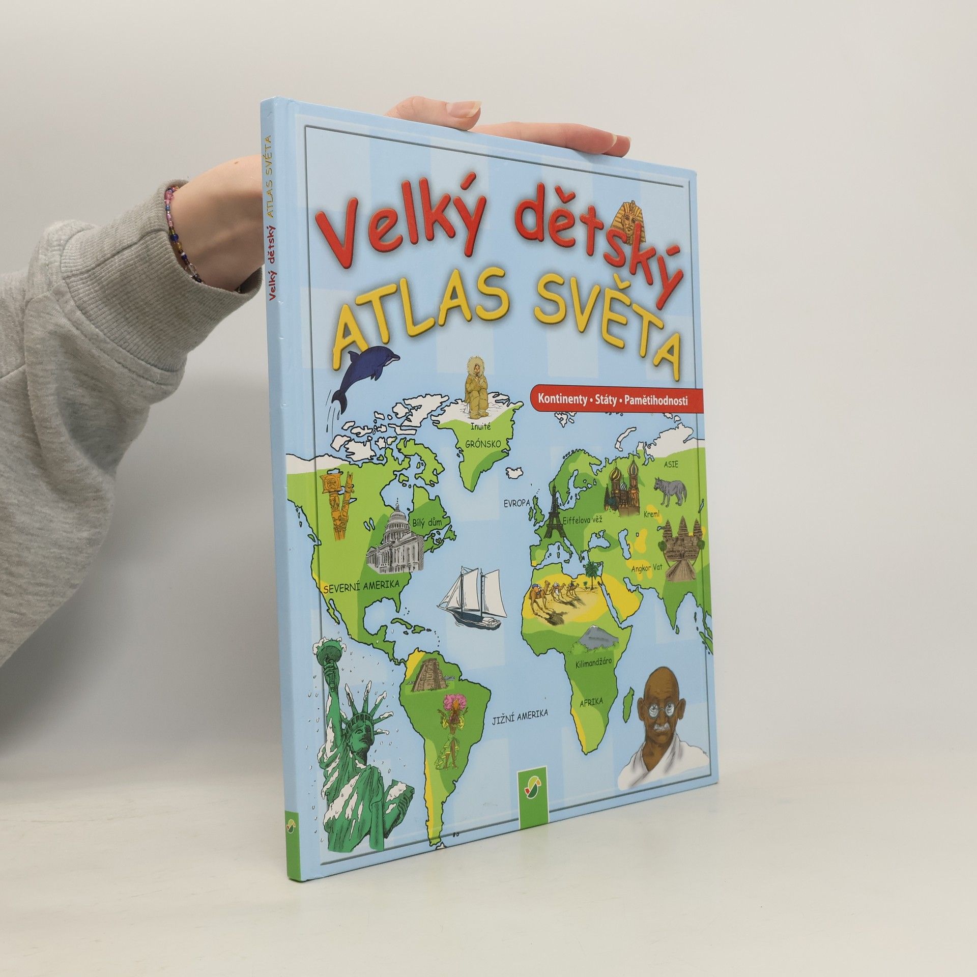Autorenkollektiv Velký dětský atlas světa