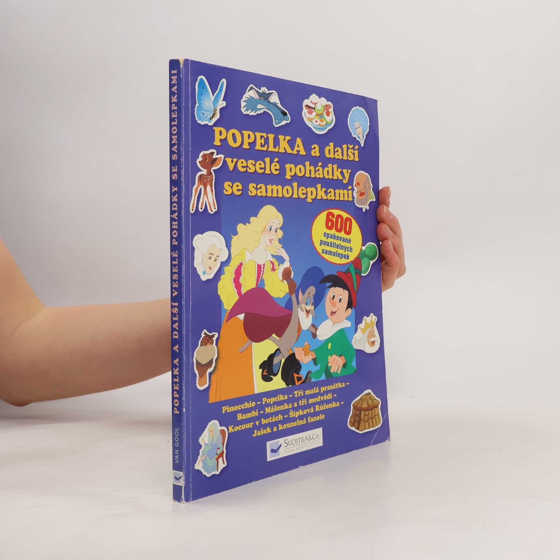 Van Gool Popelka a další veselé pohádky se samolepkami