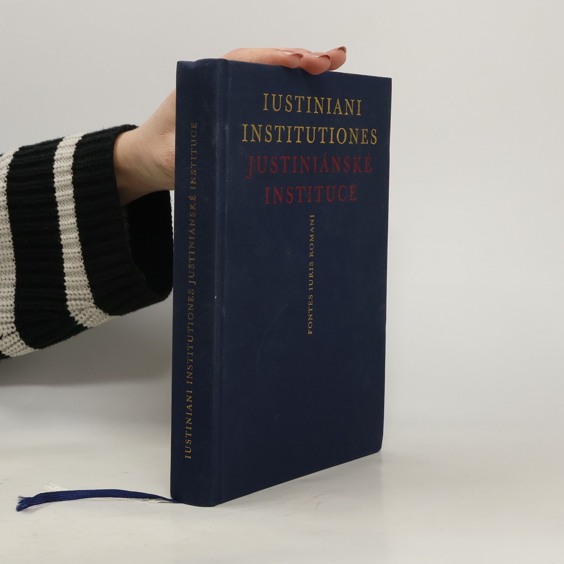 Justiniánské Instituce. Iustiniani Institutiones