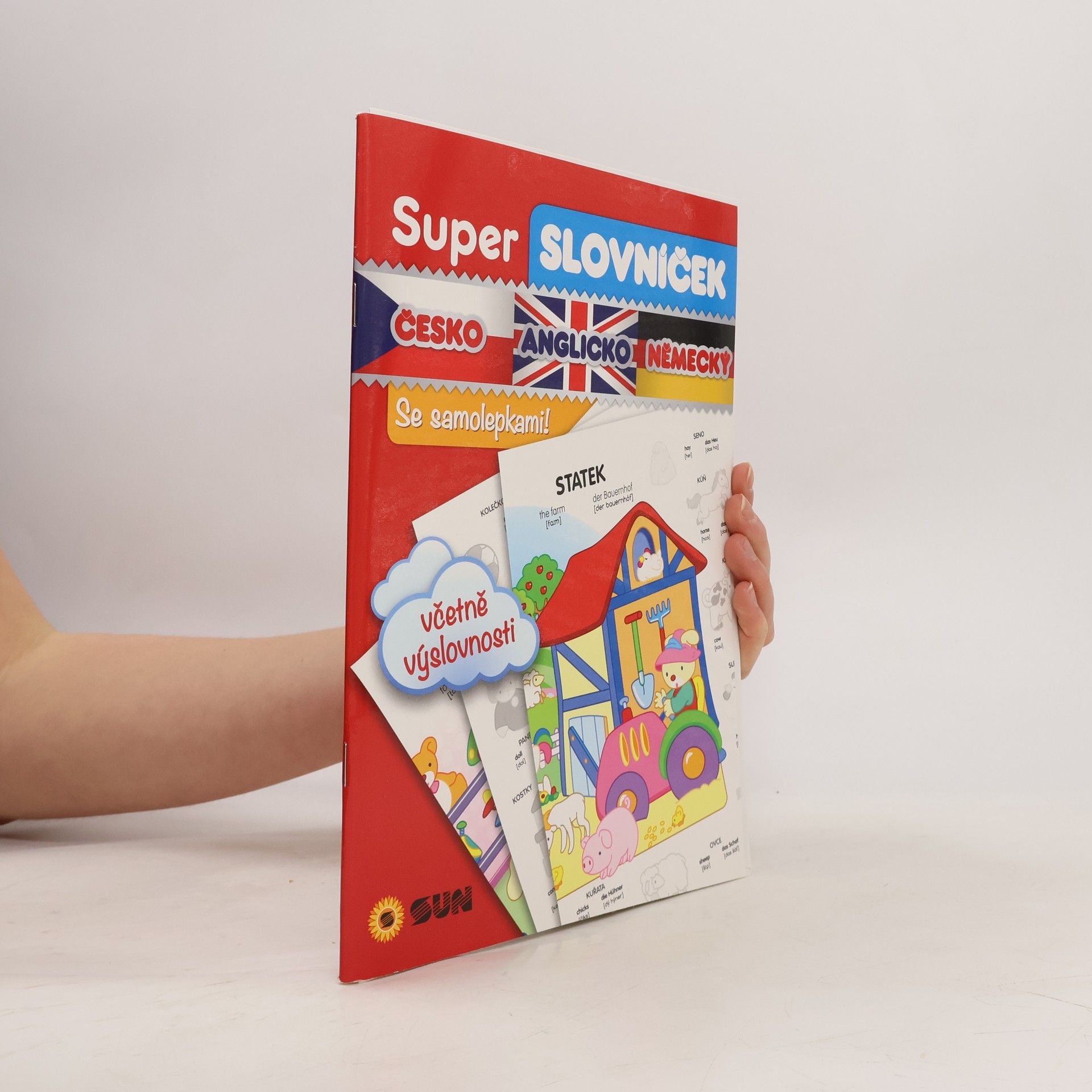 Autorenkollektiv Super slovníček - česko - anglicko - německý