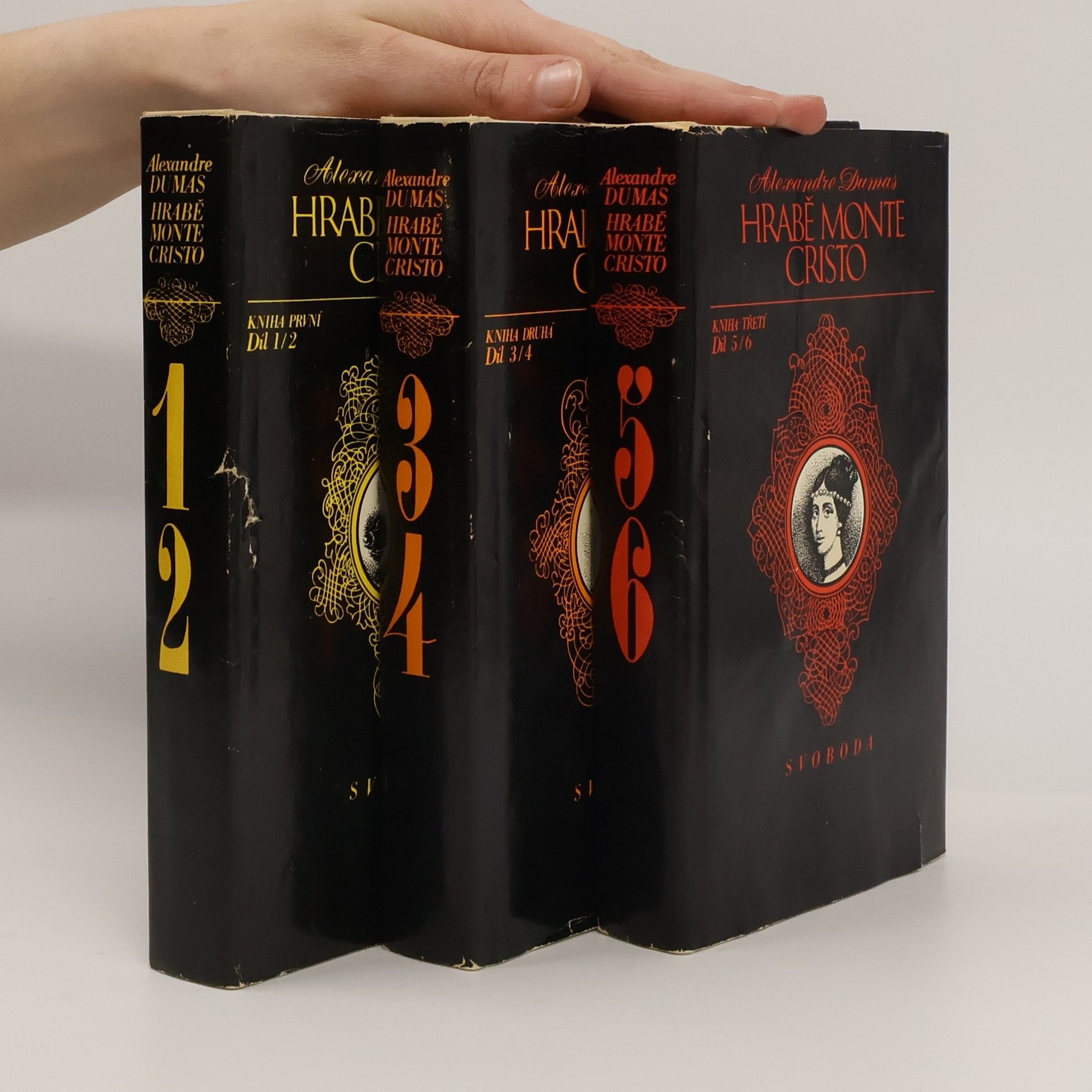 Alexandre Dumas Hrabě Monte Cristo 1-2, 3-4, 5-6