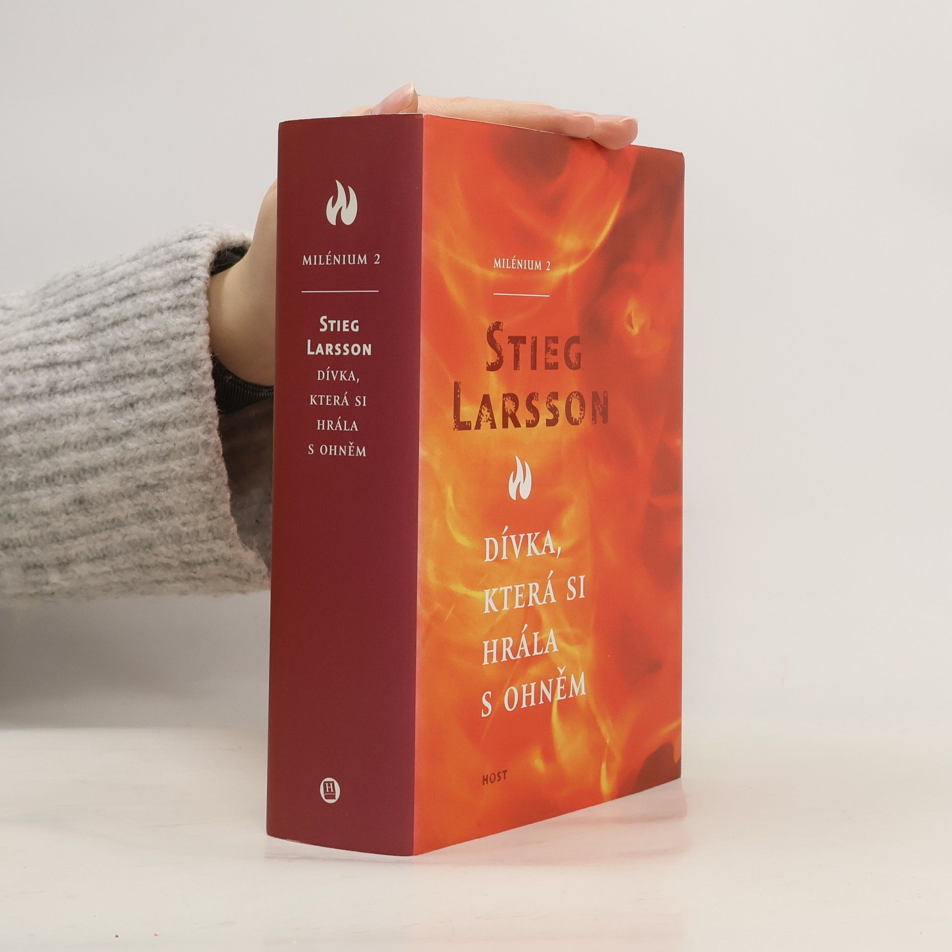 Stieg Larsson Dívka, která si hrála s ohněm