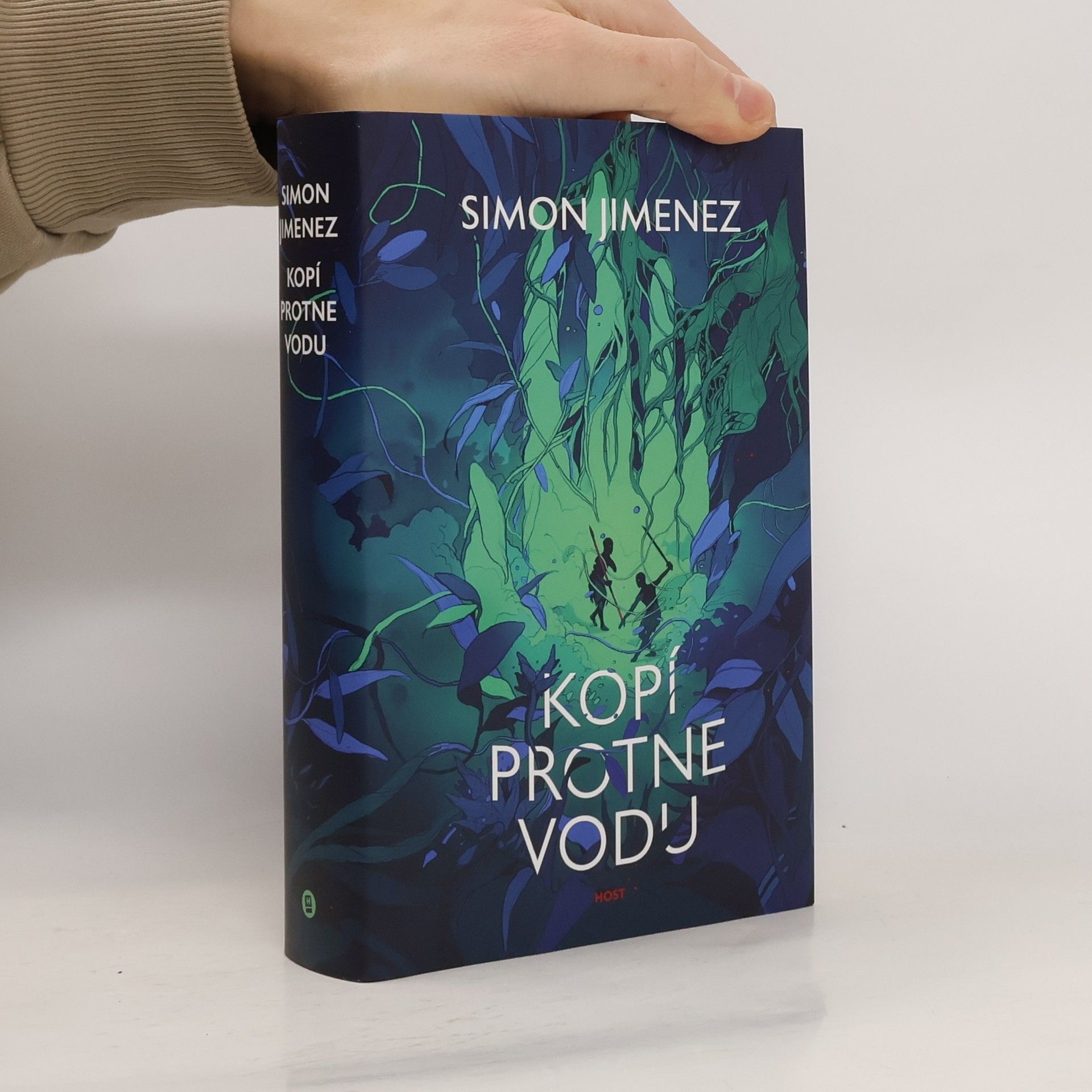 Robert Tschorn Kopí protne vodu