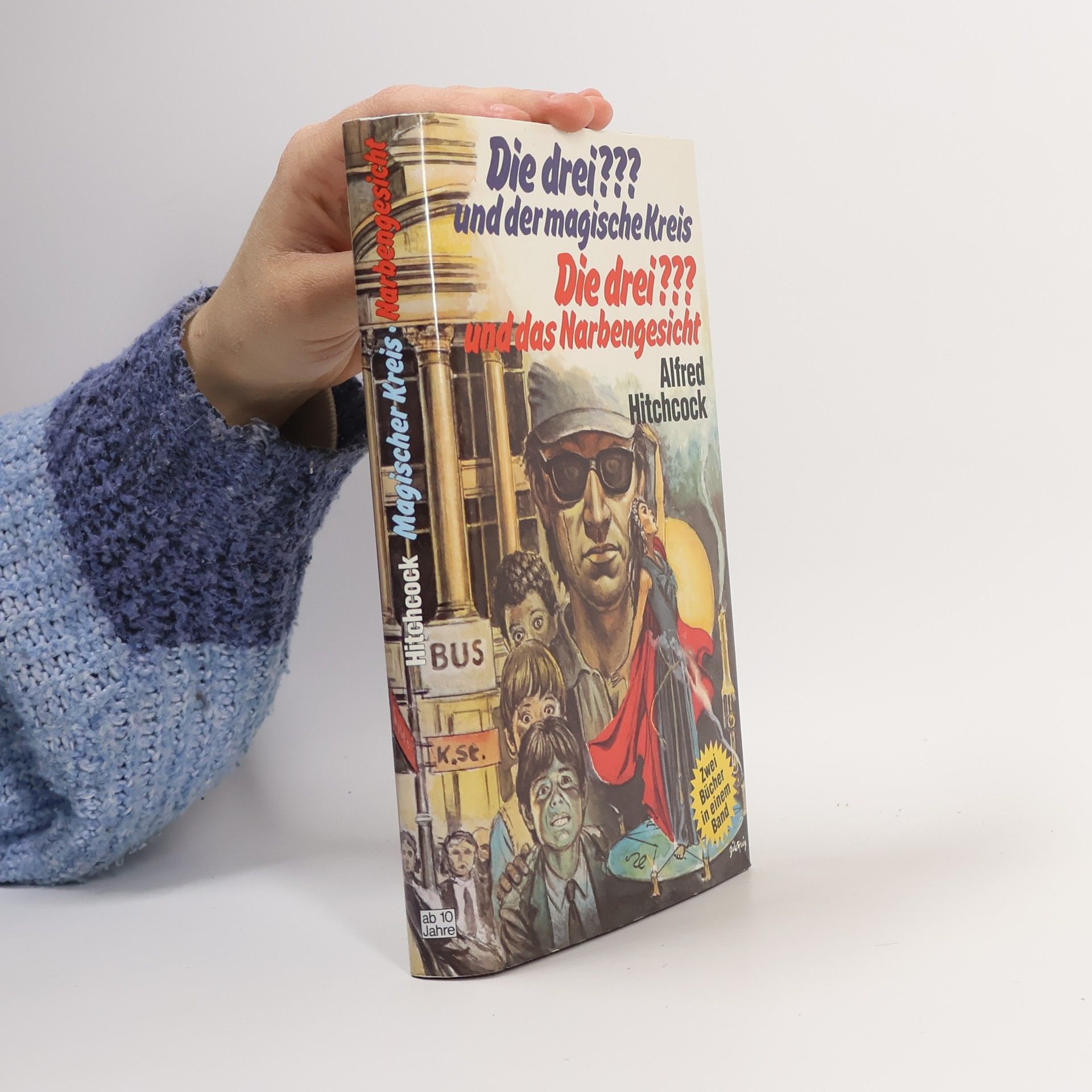 Alfred Hitchcock Die drei??? und der magische Kreis. Die drei??? und das Narbengesicht