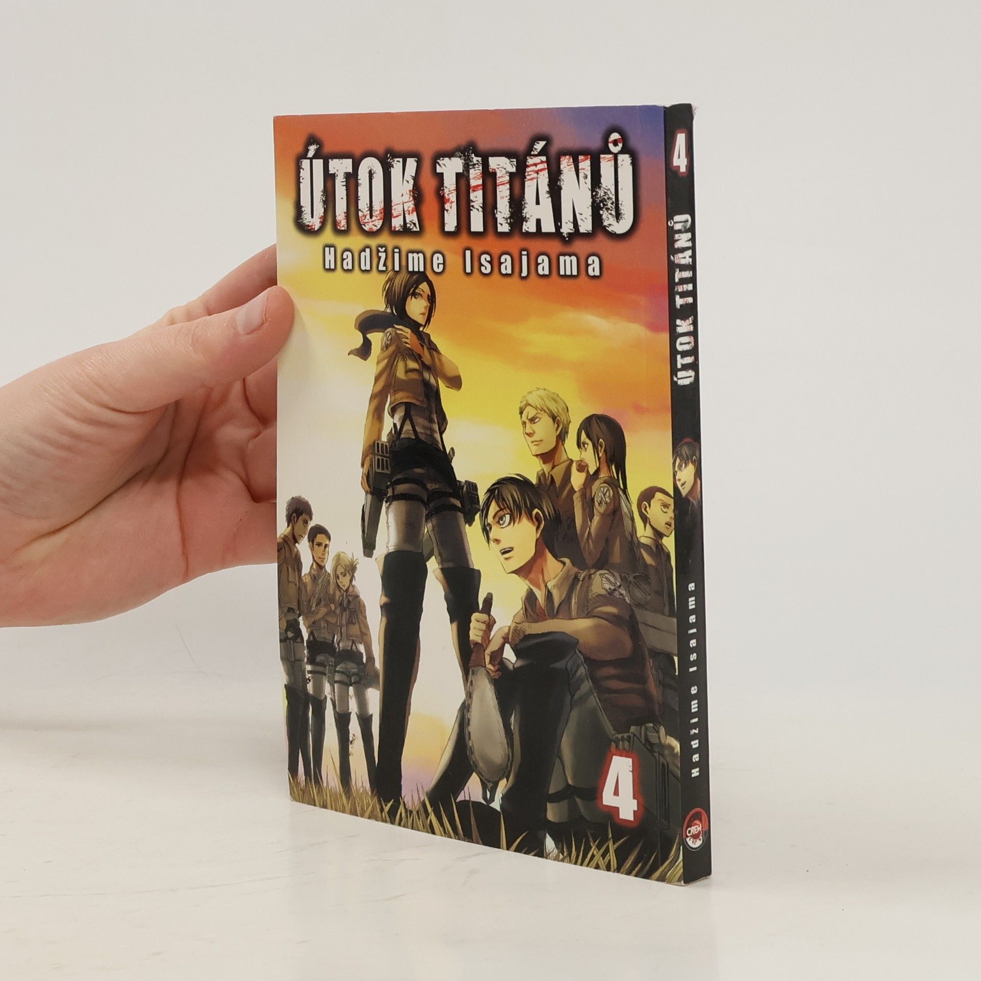 Hajime Isayama Útok titánů. 4