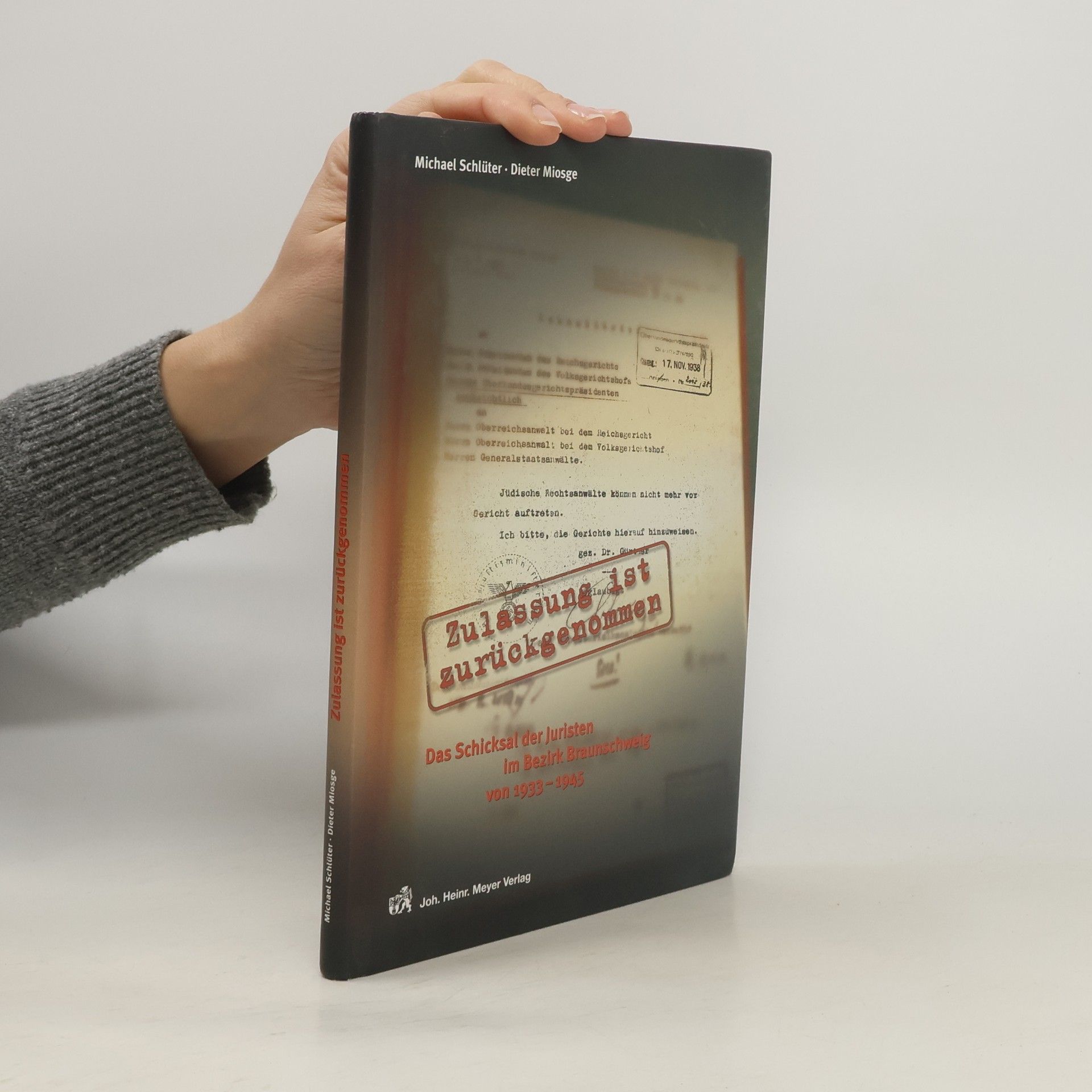 Michael Schlüter Zulassung ist zurückgenommen