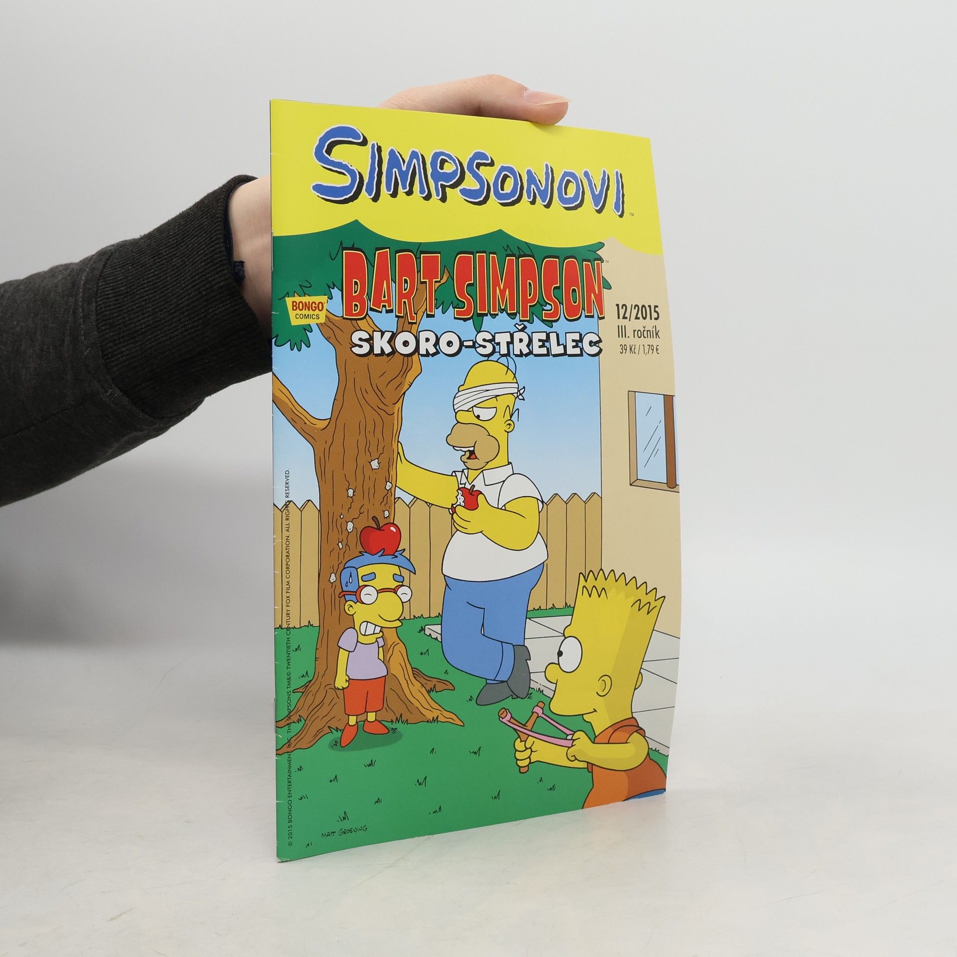 Matt Groening Bart Simpson Skoro-střelec