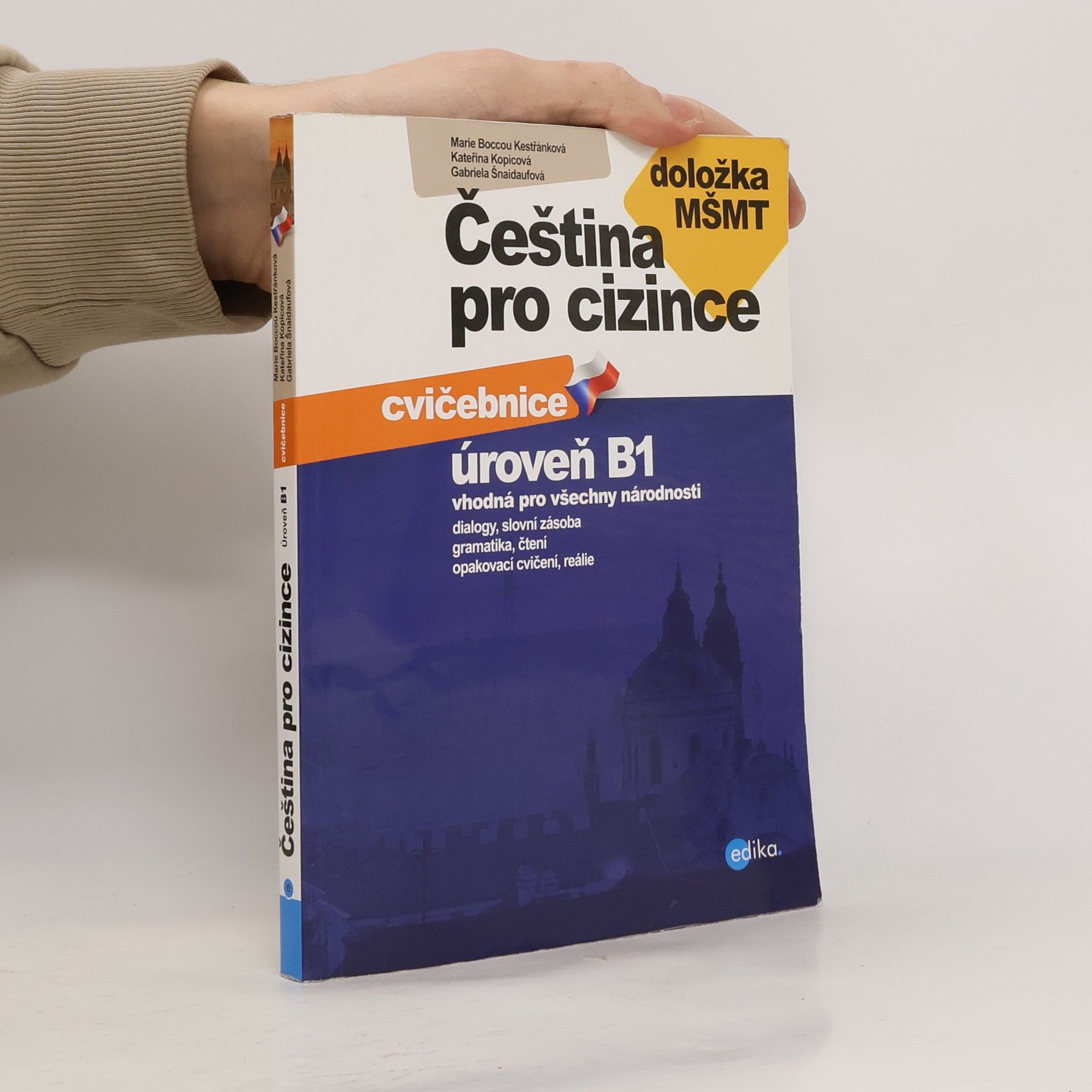 Čeština pro cizince - cvičebnice : úroveň B1