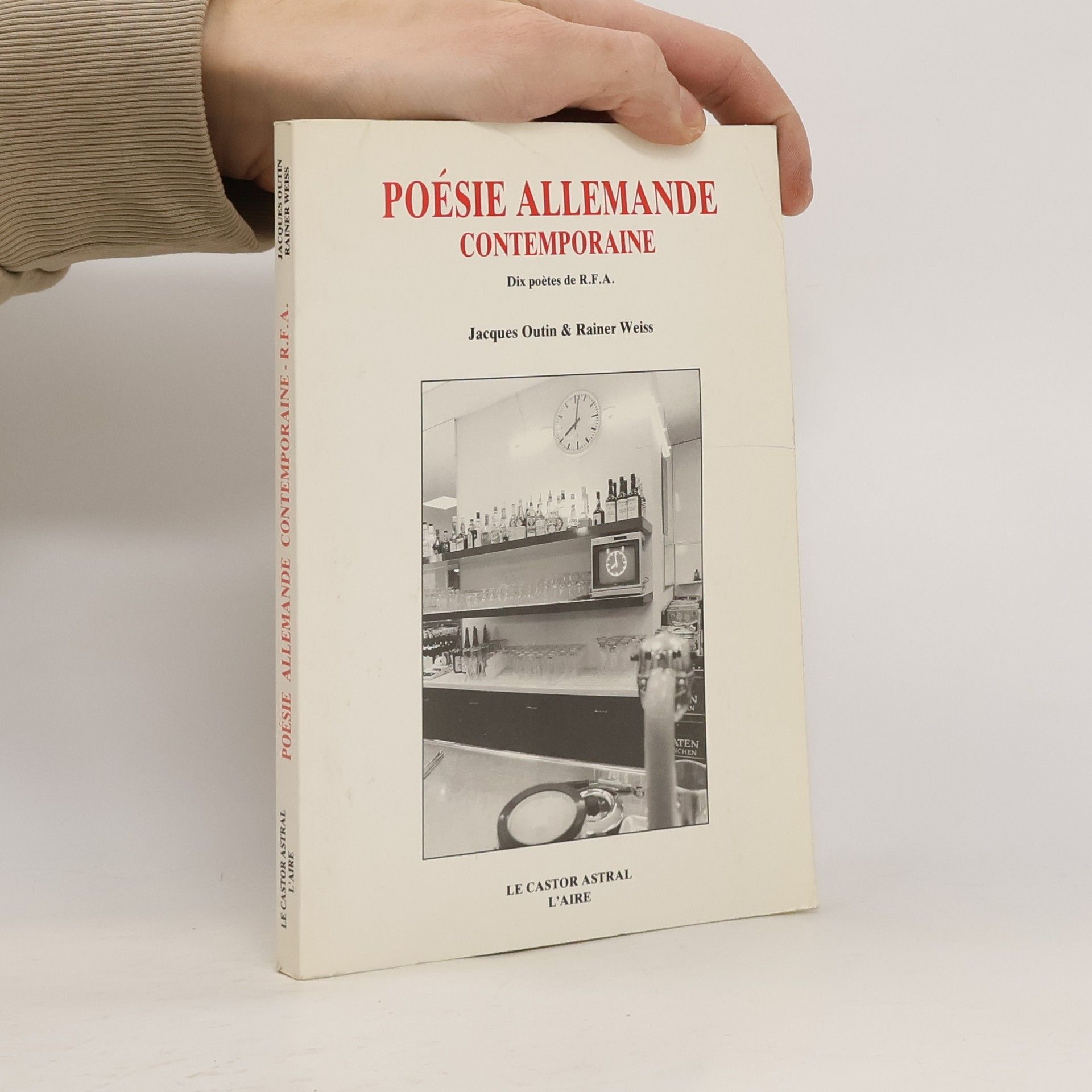 Jacques Outin Poésie allemande contemporaine
