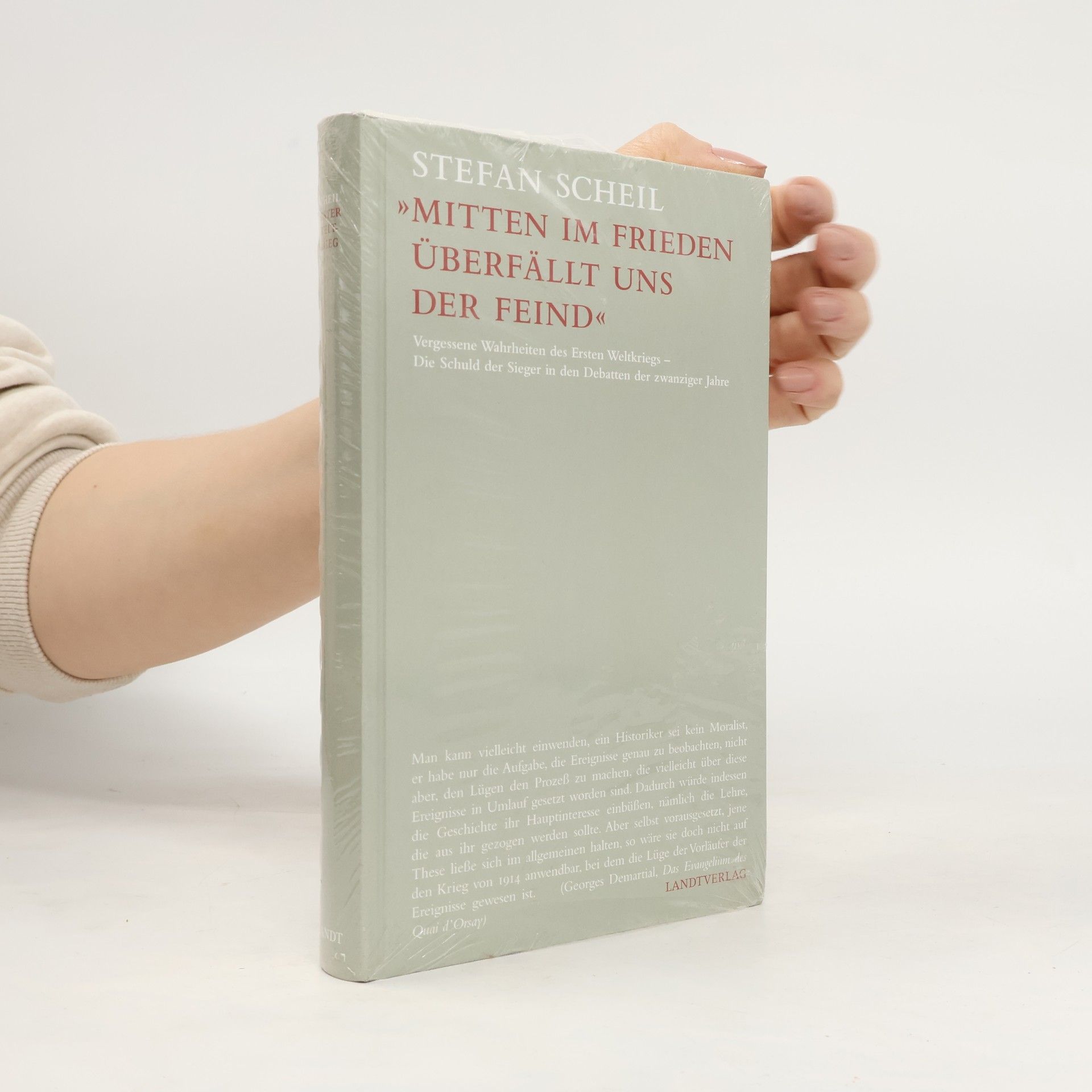 "Mitten im Frieden überfällt uns der Feind"