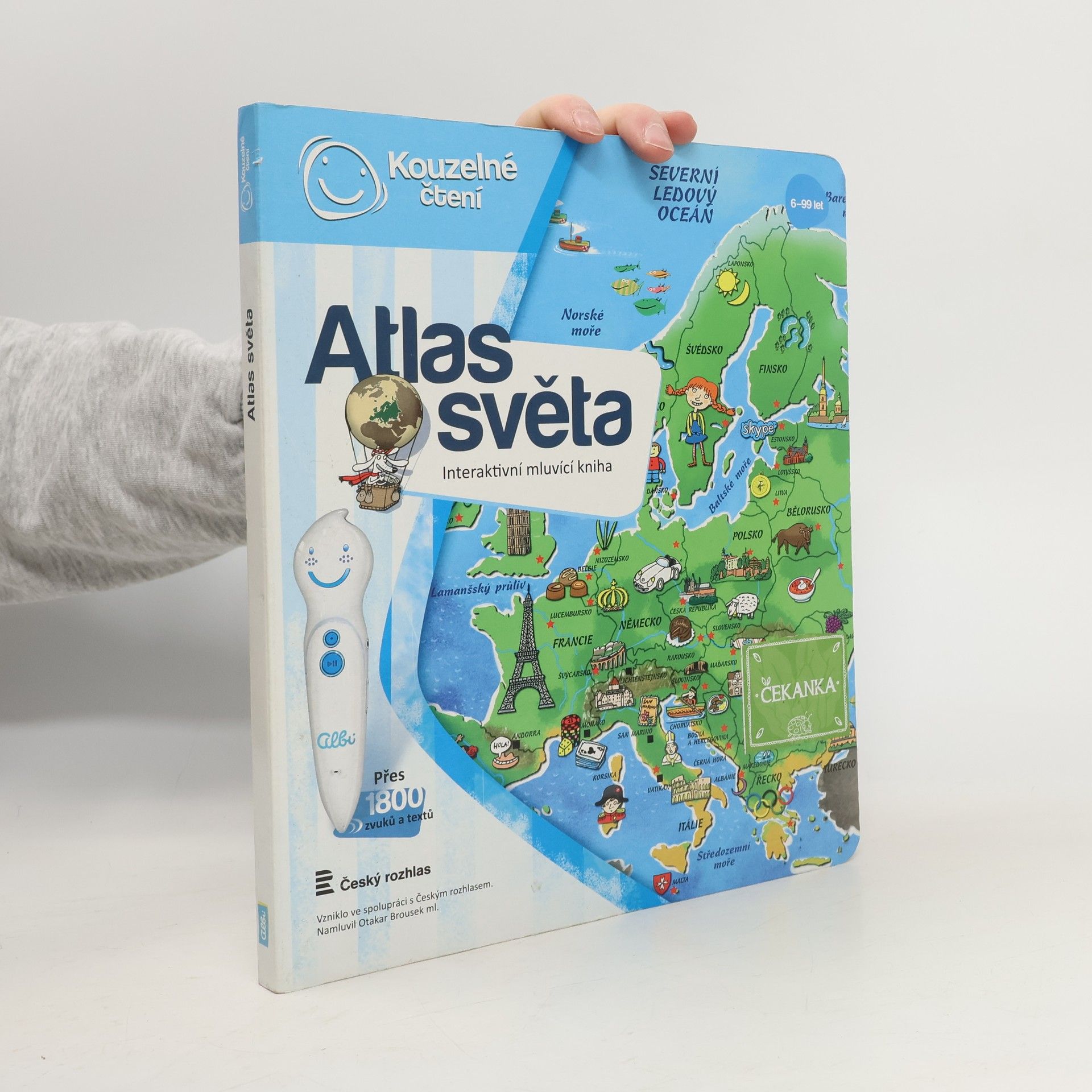 Tereza Kocová Atlas světa. Interaktivní mluvící kniha