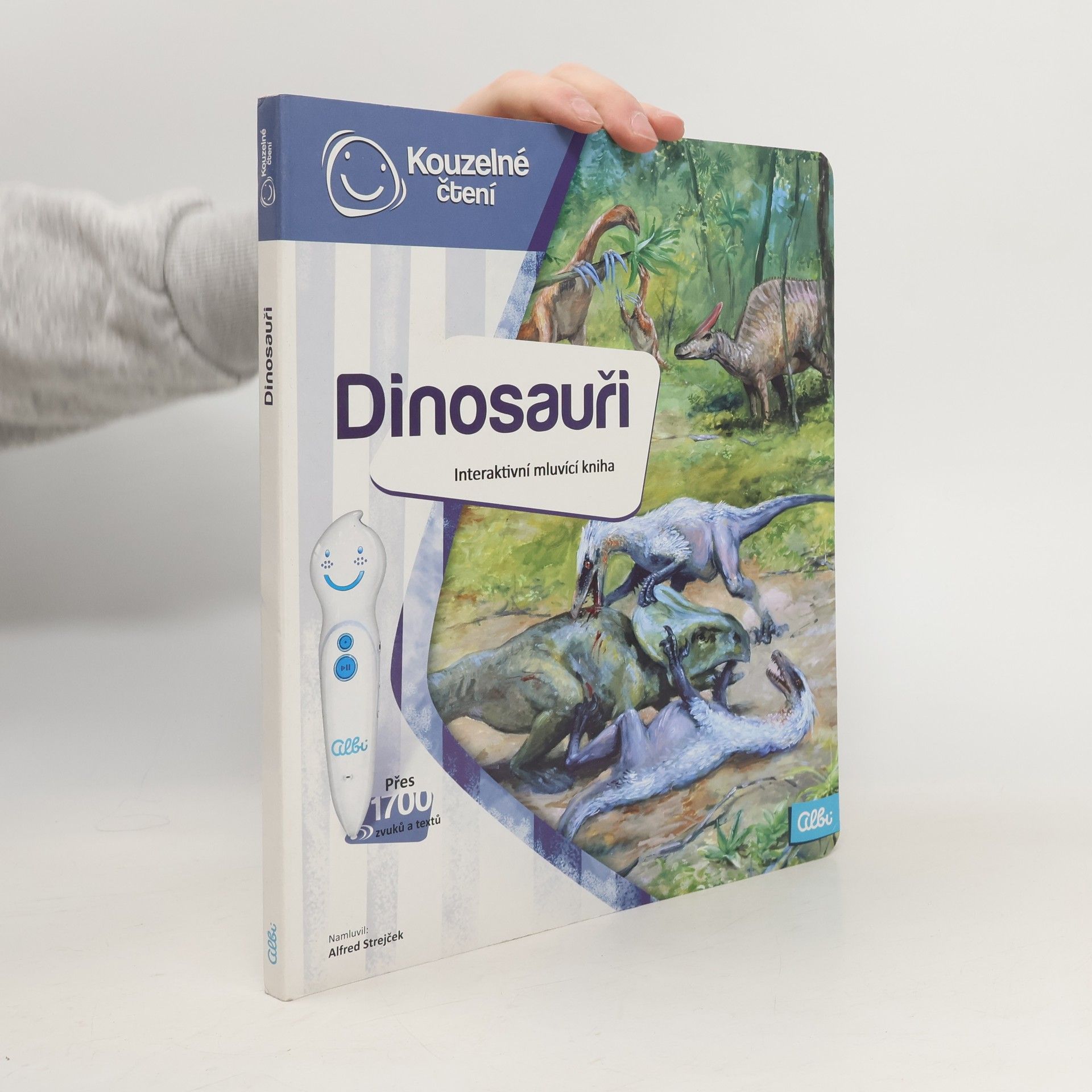 Jan Spěváček Dinosauři. Interaktivní mluvící kniha