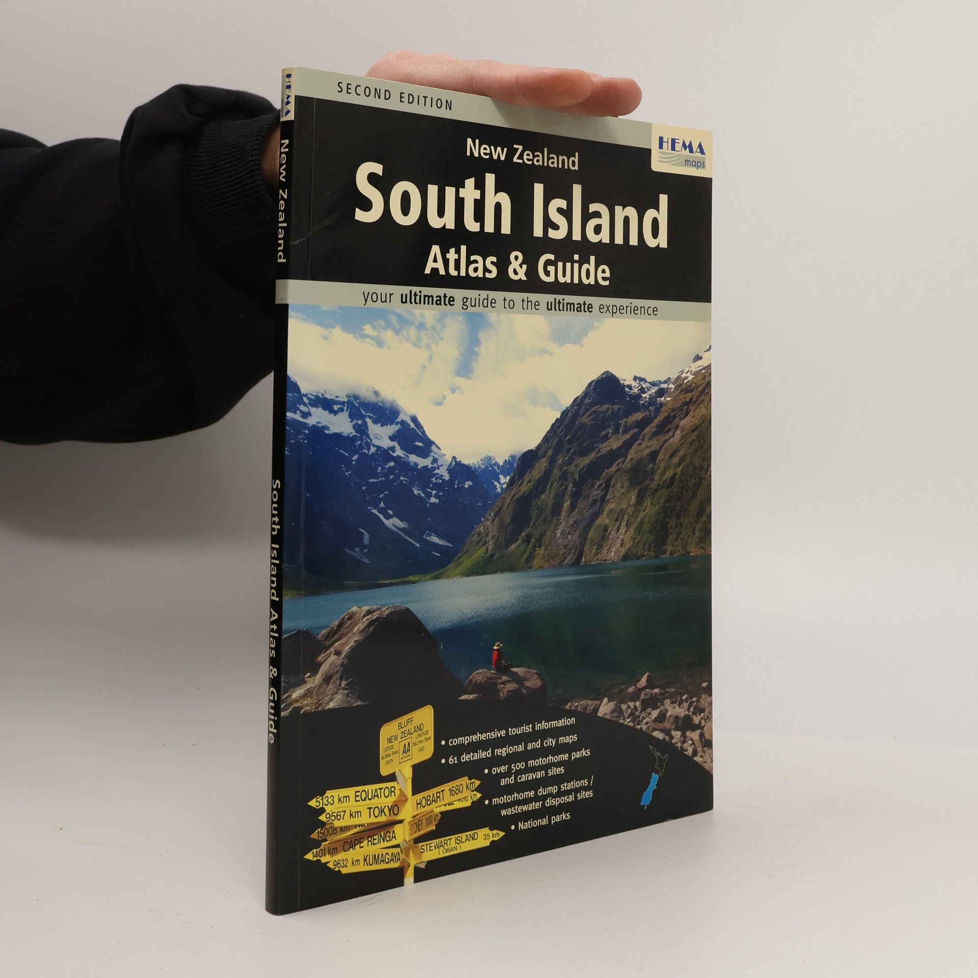 Hema Maps NZ Limited New Zealand, South Touring Atlas - Second Edition