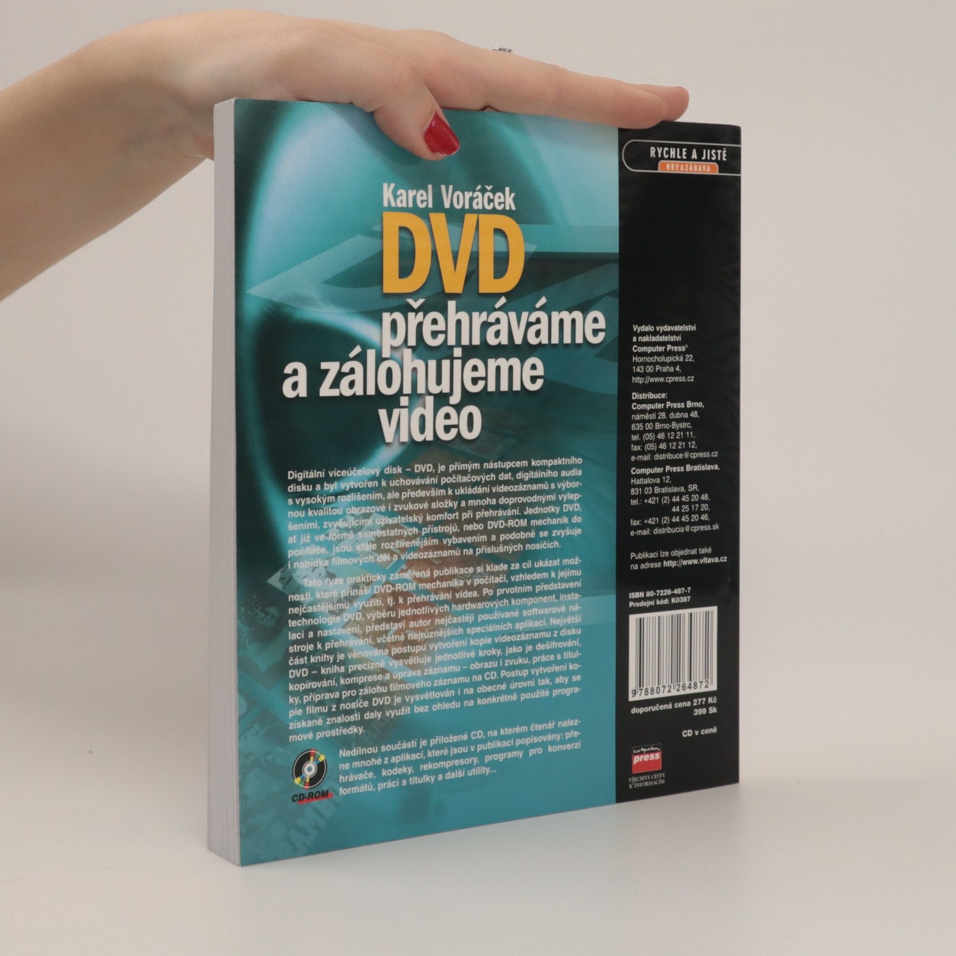 Karel Voráček DVD přehráváme a zálohujeme video