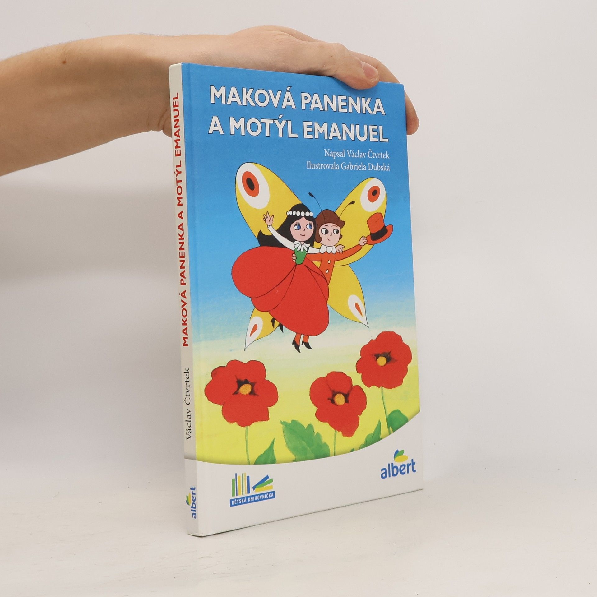 Maková panenka a motýl Emanuel