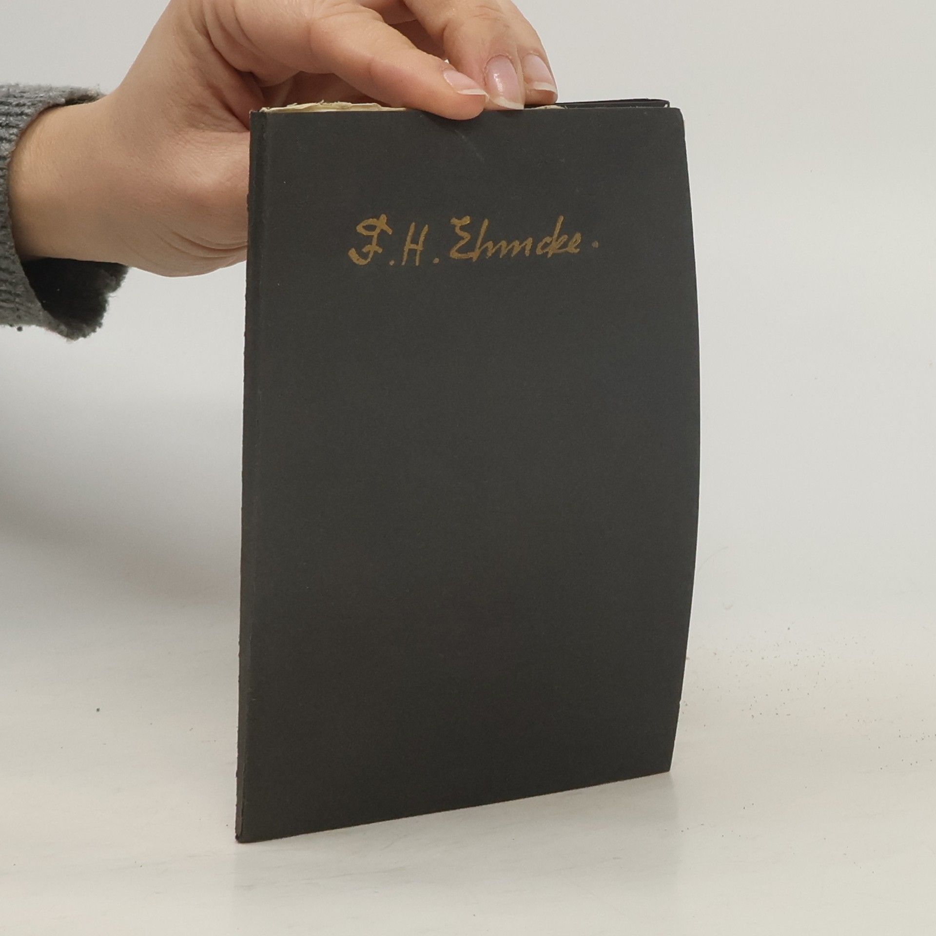 Dopisy grafika a písmaře F. H. Ehmckeho typografu Aloisi Chválovi z let 1912-1965