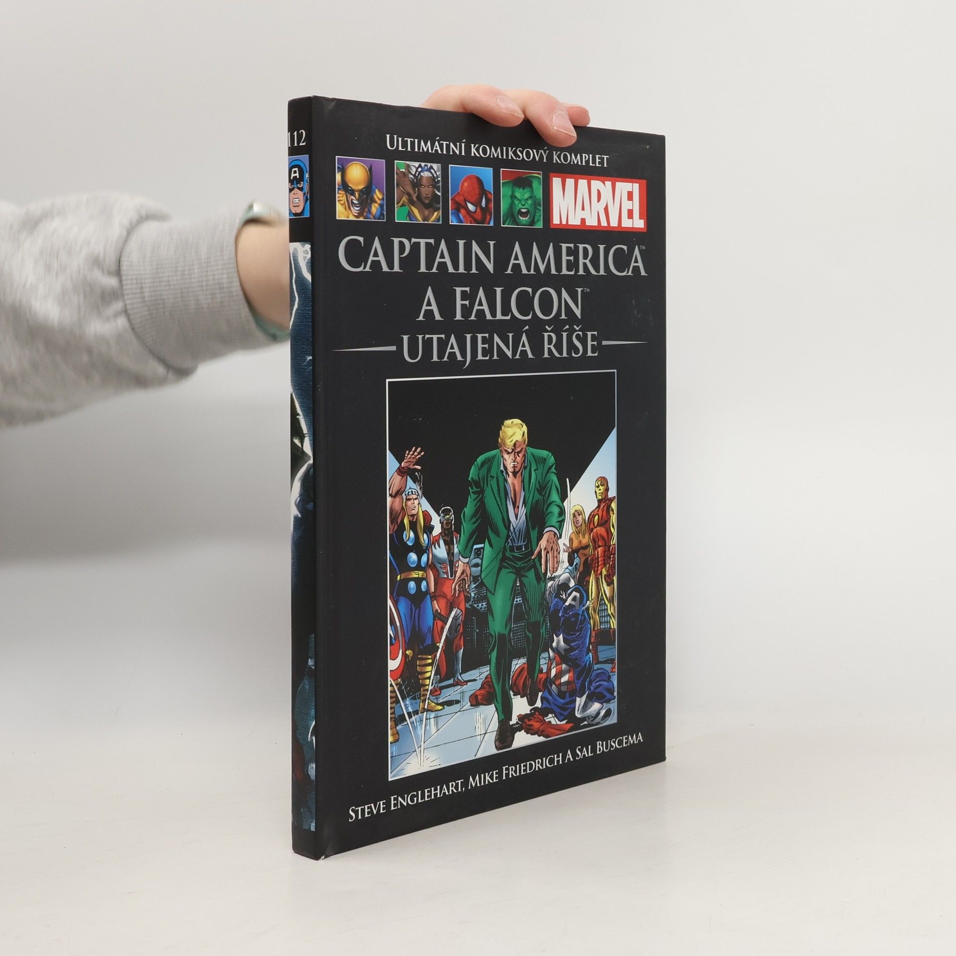 Autorenkollektiv Ultimátní komiksový komplet Marvel 112. Captain America a Falcon. Utajená říše
