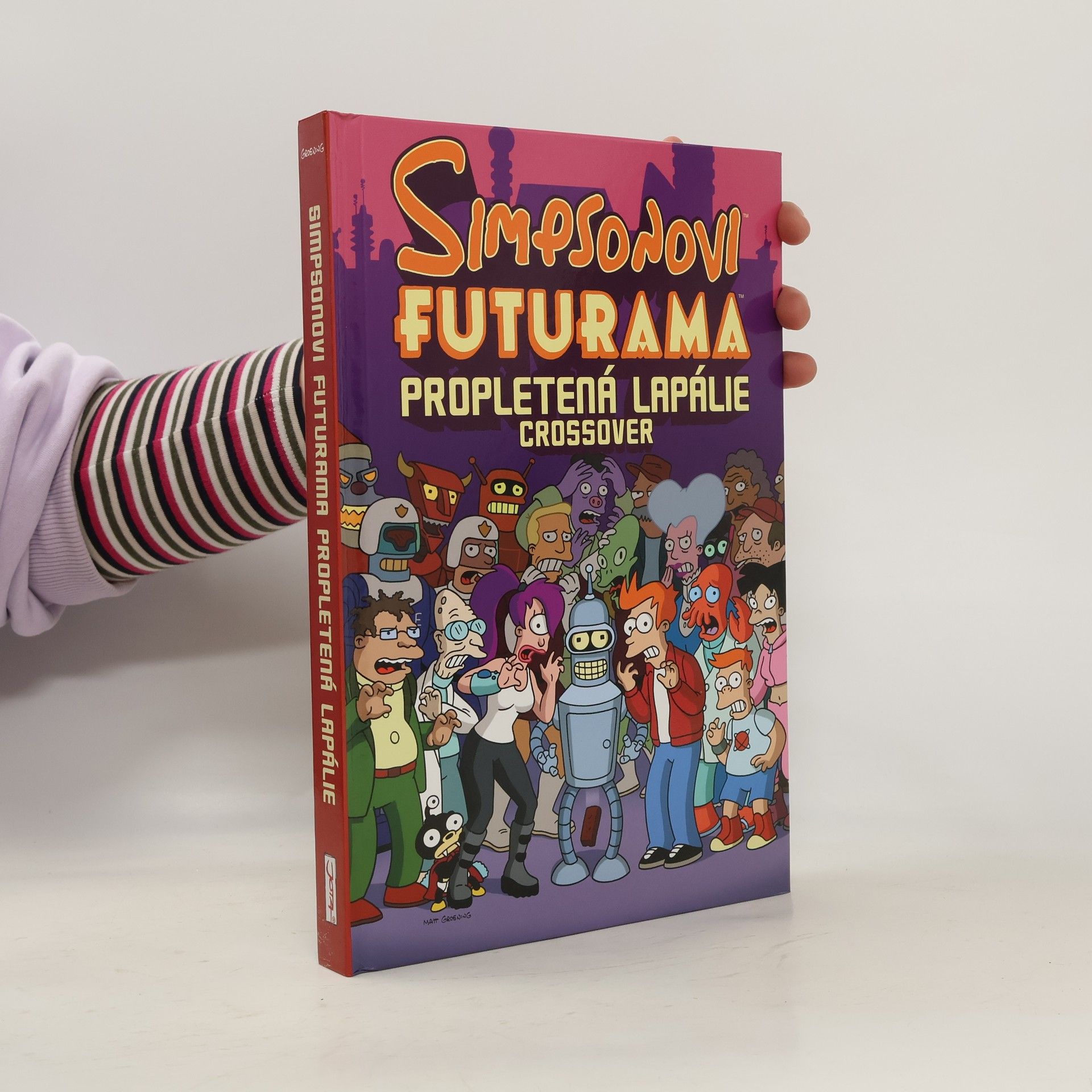 Simpsonovi - Futurama. Propletená lapálie: Crossover (s přílohou)