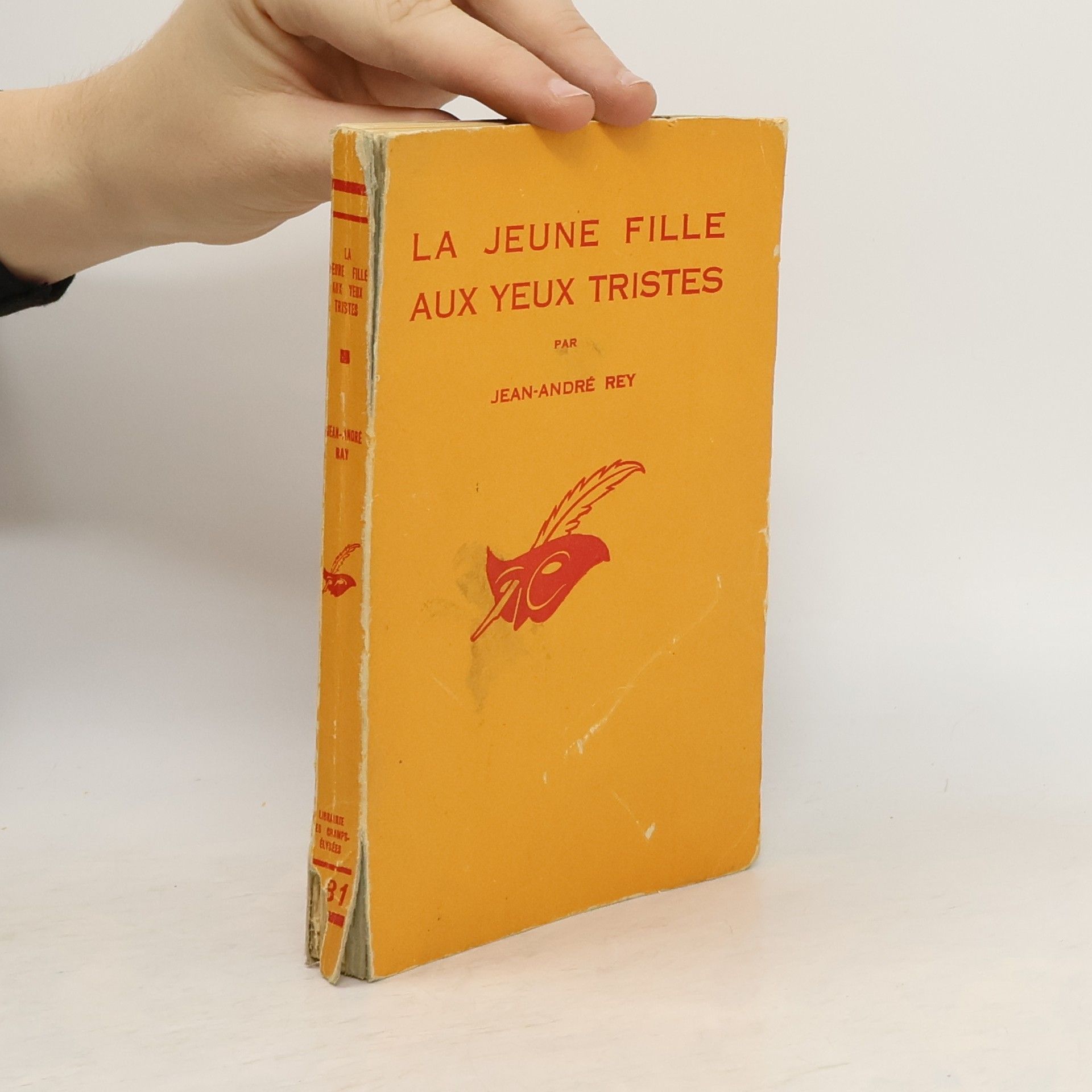 Jean-André Rey Le jeune fille aux yeux tristes