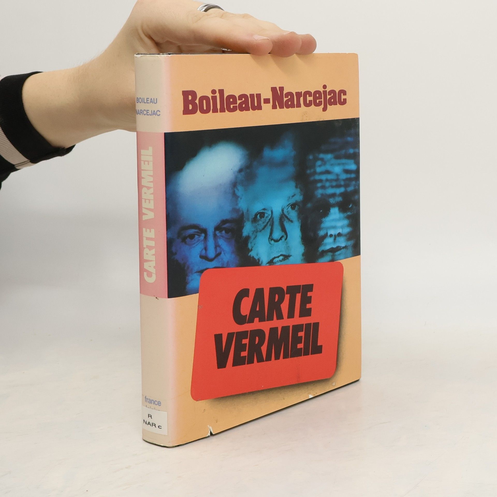 Pierre Boileau Carte vermeil