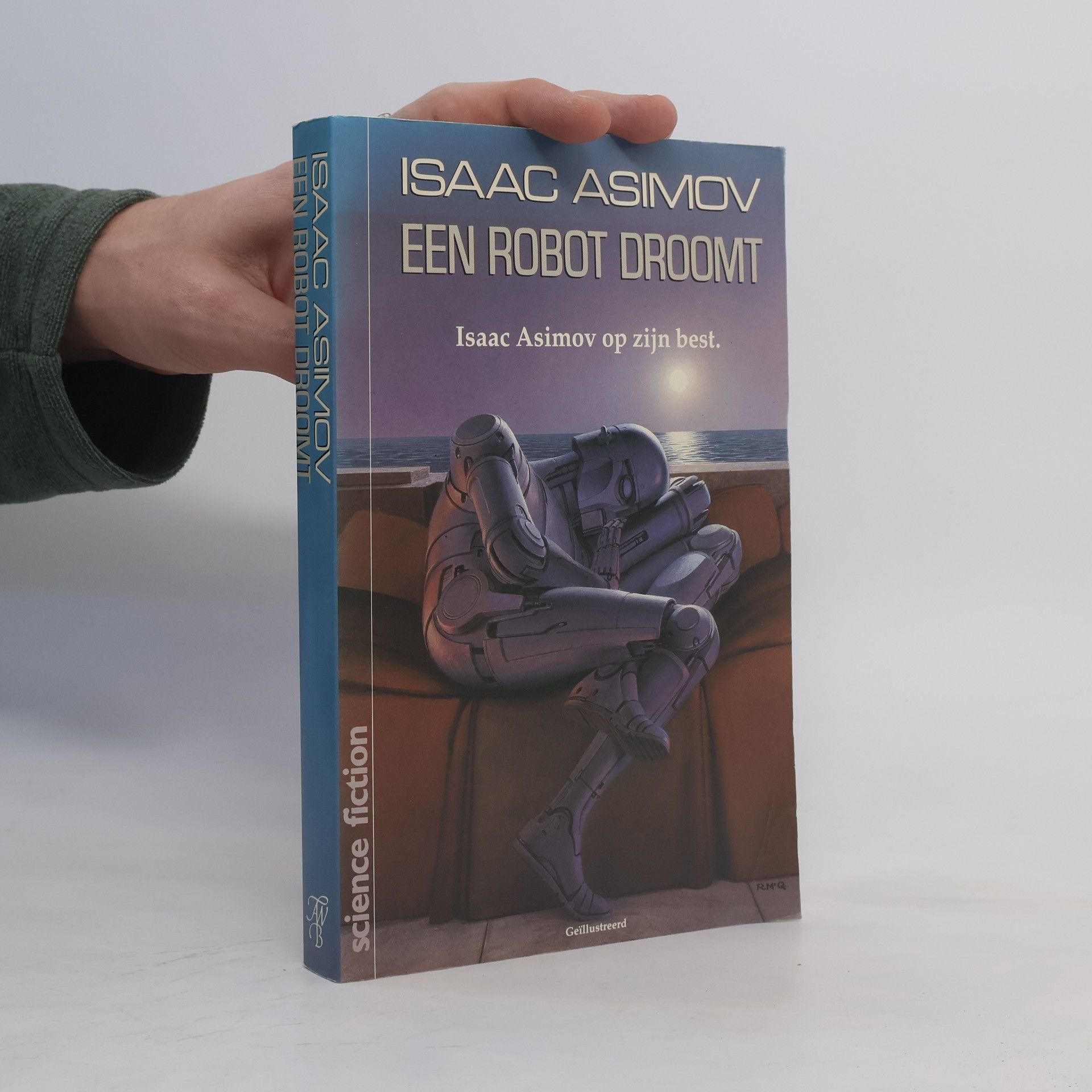 Isaac Asimov Robot droomt
