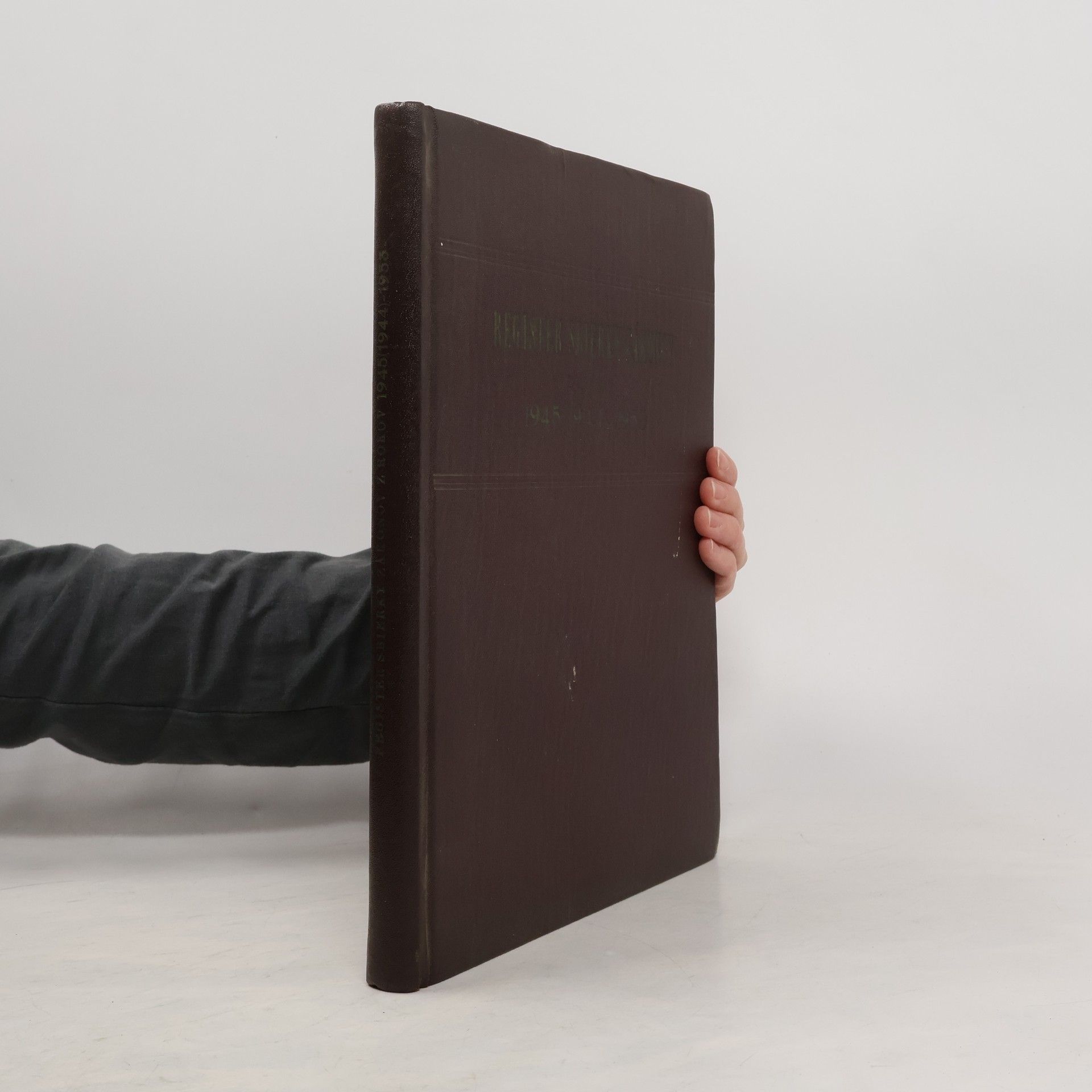 AA.VV. Register sbierky zákonov z rokov 1945(1944)-1953