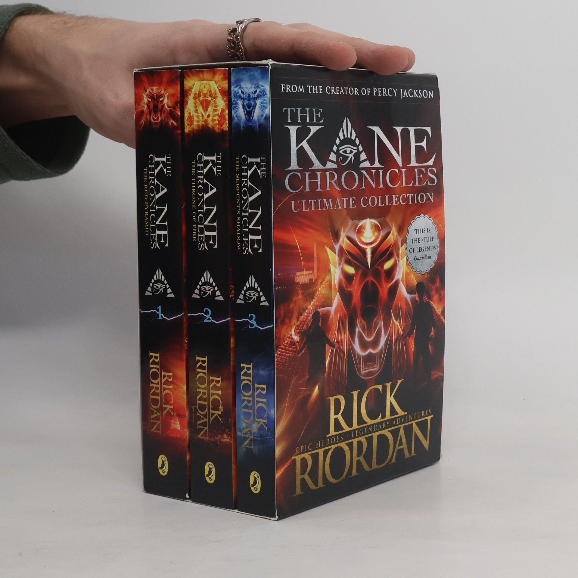 Rick Riordan Kane Chronicles Ultimate Collection Box Set