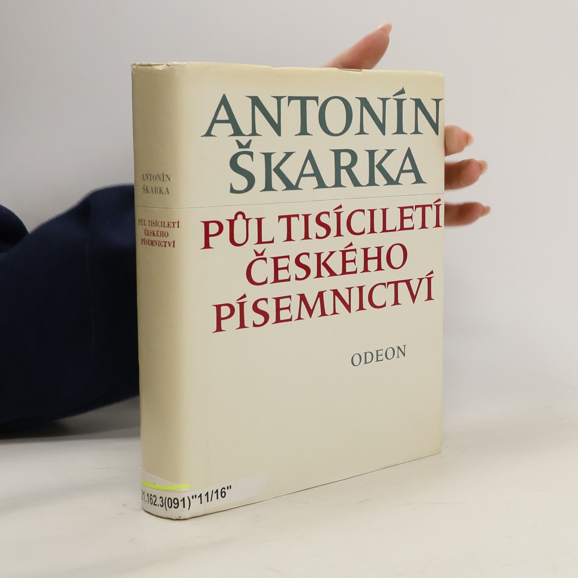 Antonín Škarka Půltisíciletí českého písemnictví