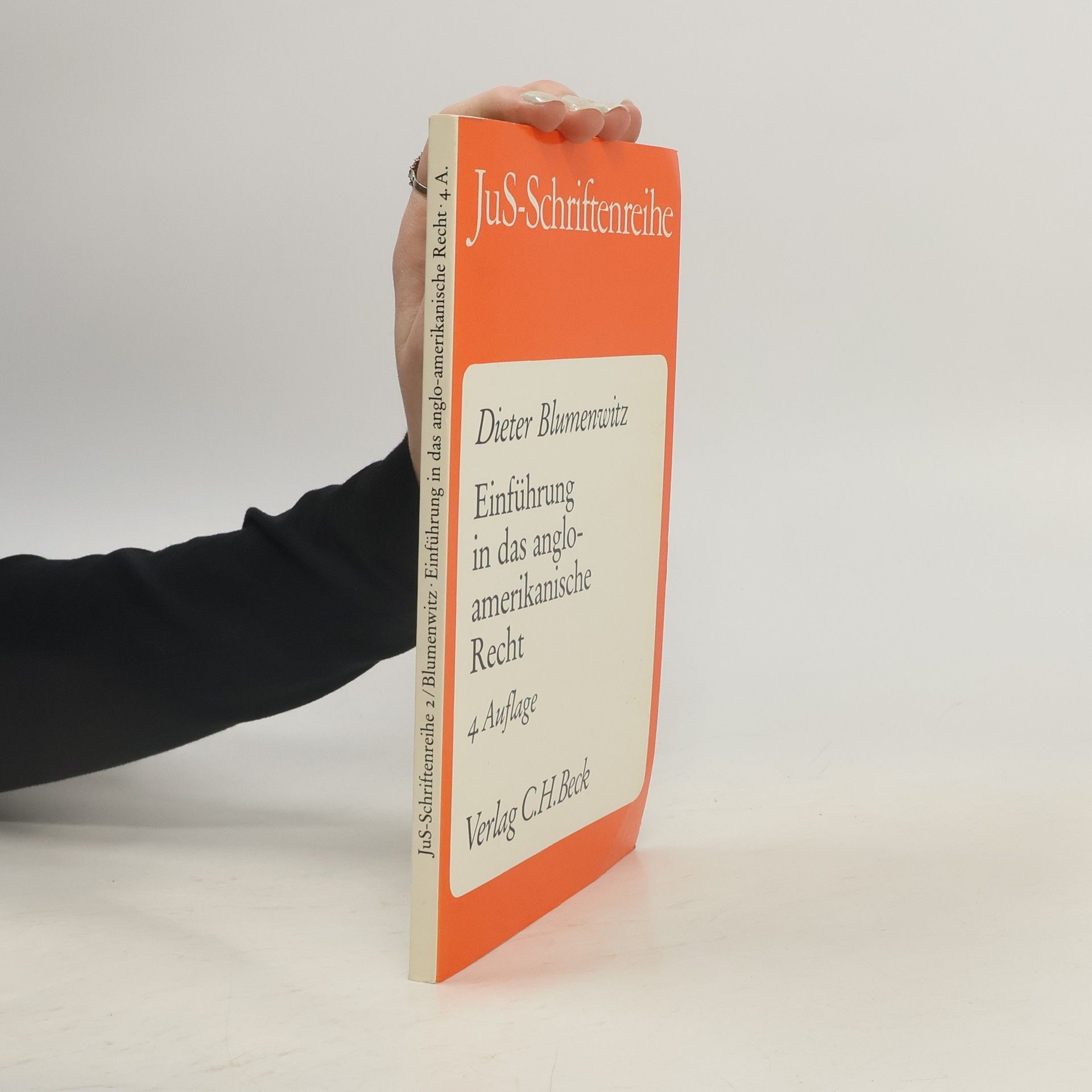 JuS-Schriftenreihe - 2: Einführung in das anglo-amerikanische Recht