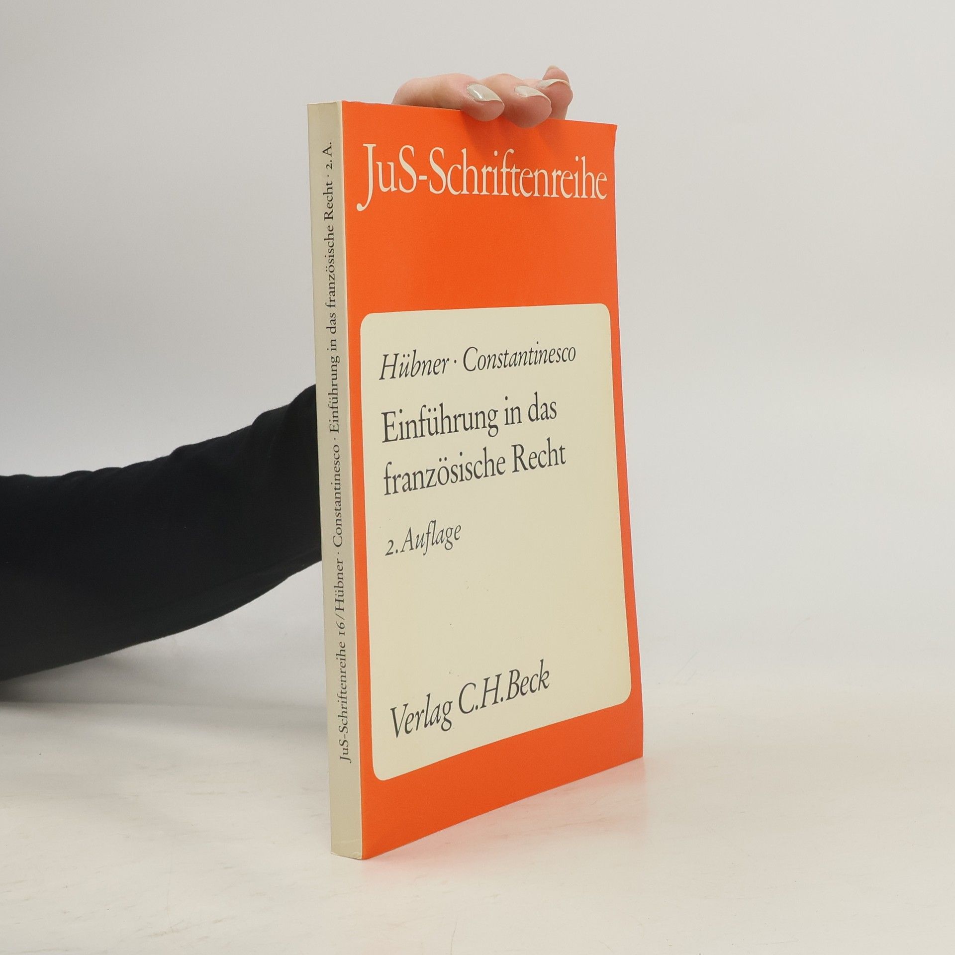 JuS-Schriftenreihe - 16: Einführung in das französische Recht