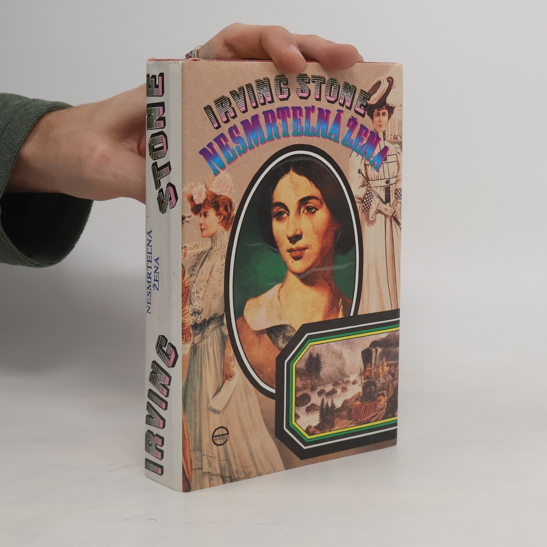 Irving Stone Nesmrteĺná žena : Životopisný román o Jessie Fremontovej-Bentonovej