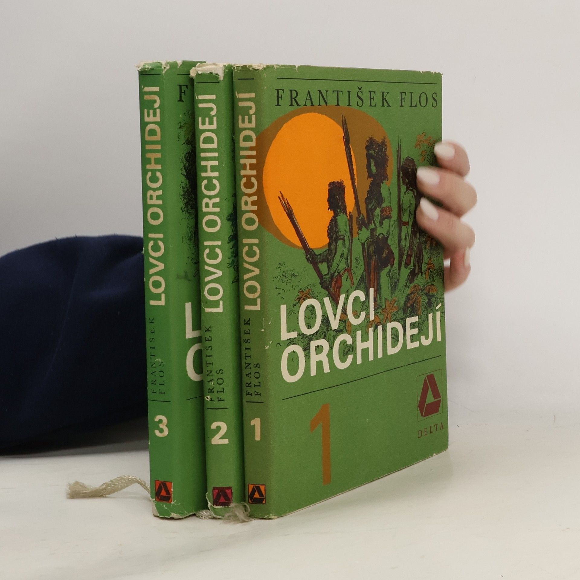 František Flos Lovci orchidejí 1.-3.díl