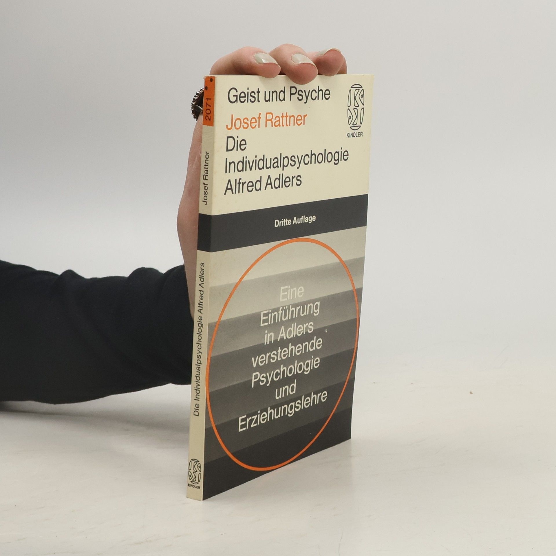 Josef Rattner Die Individualpsychologie Alfred Adlers
