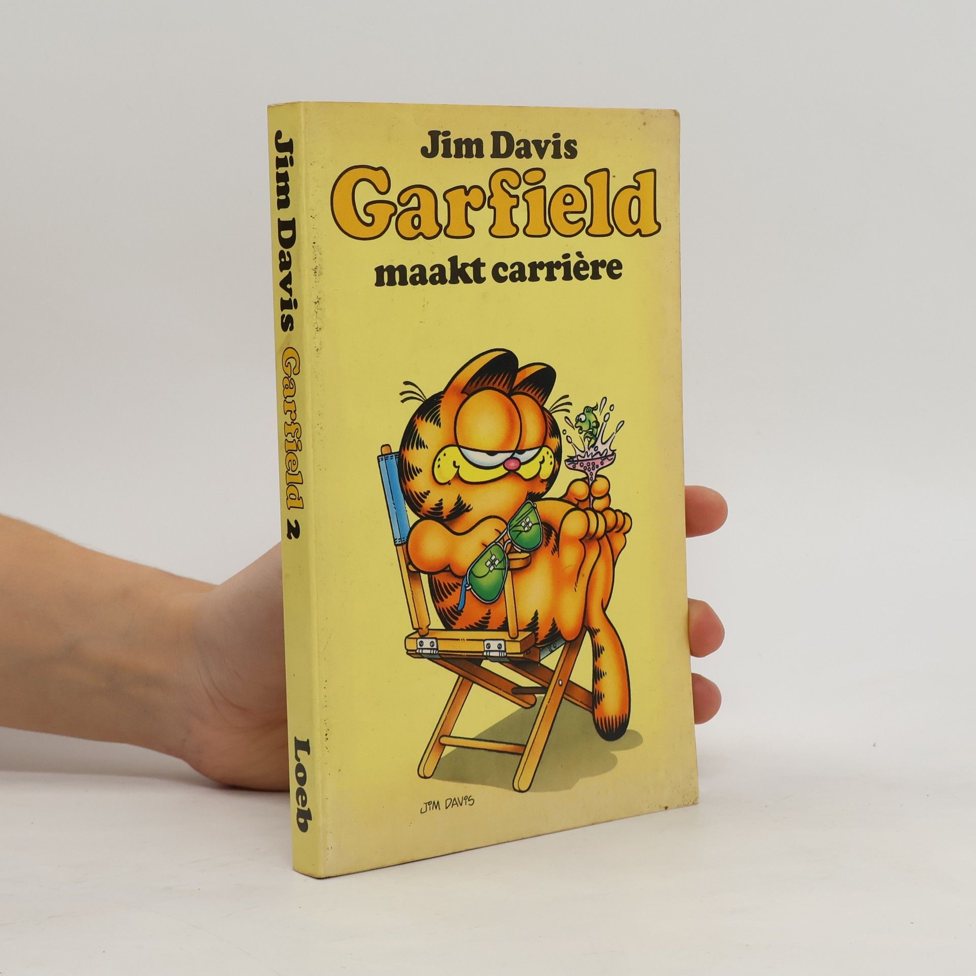 Jim Davis Garfield maakt carrière