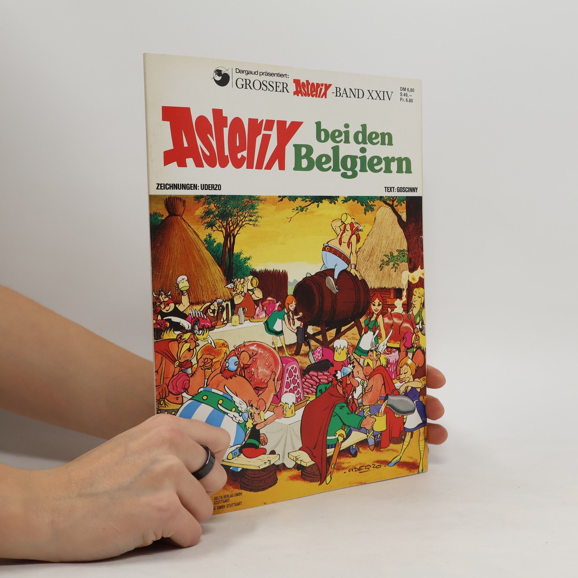 René Goscinny Asterix bei den Belgiern