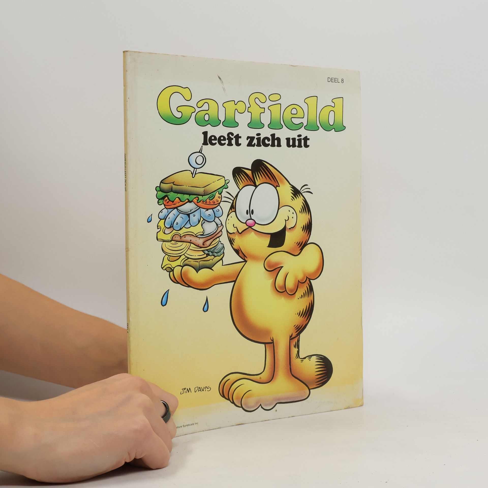 Jim Davis Garfield leeft zich uit