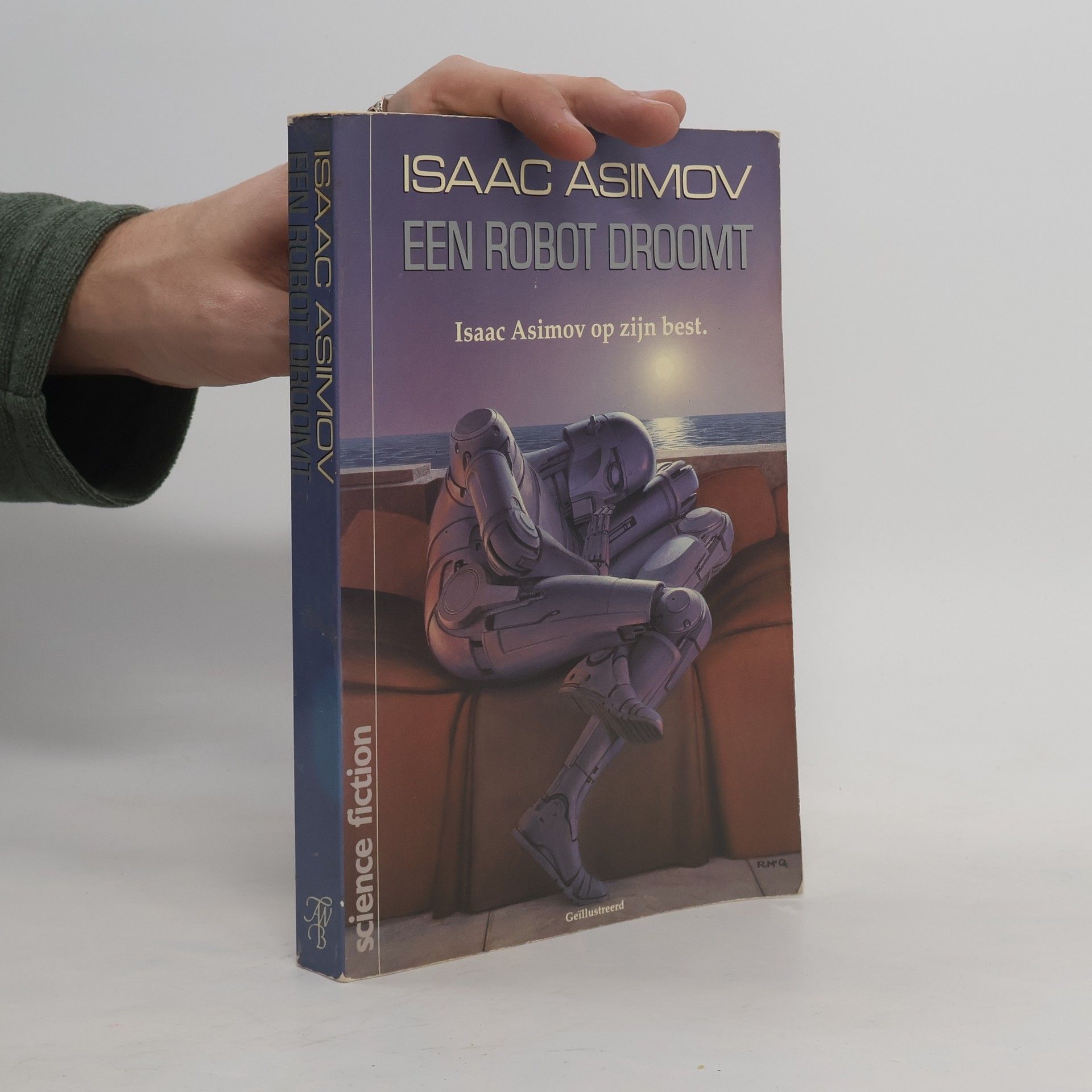 Isaac Asimov Robot droomt