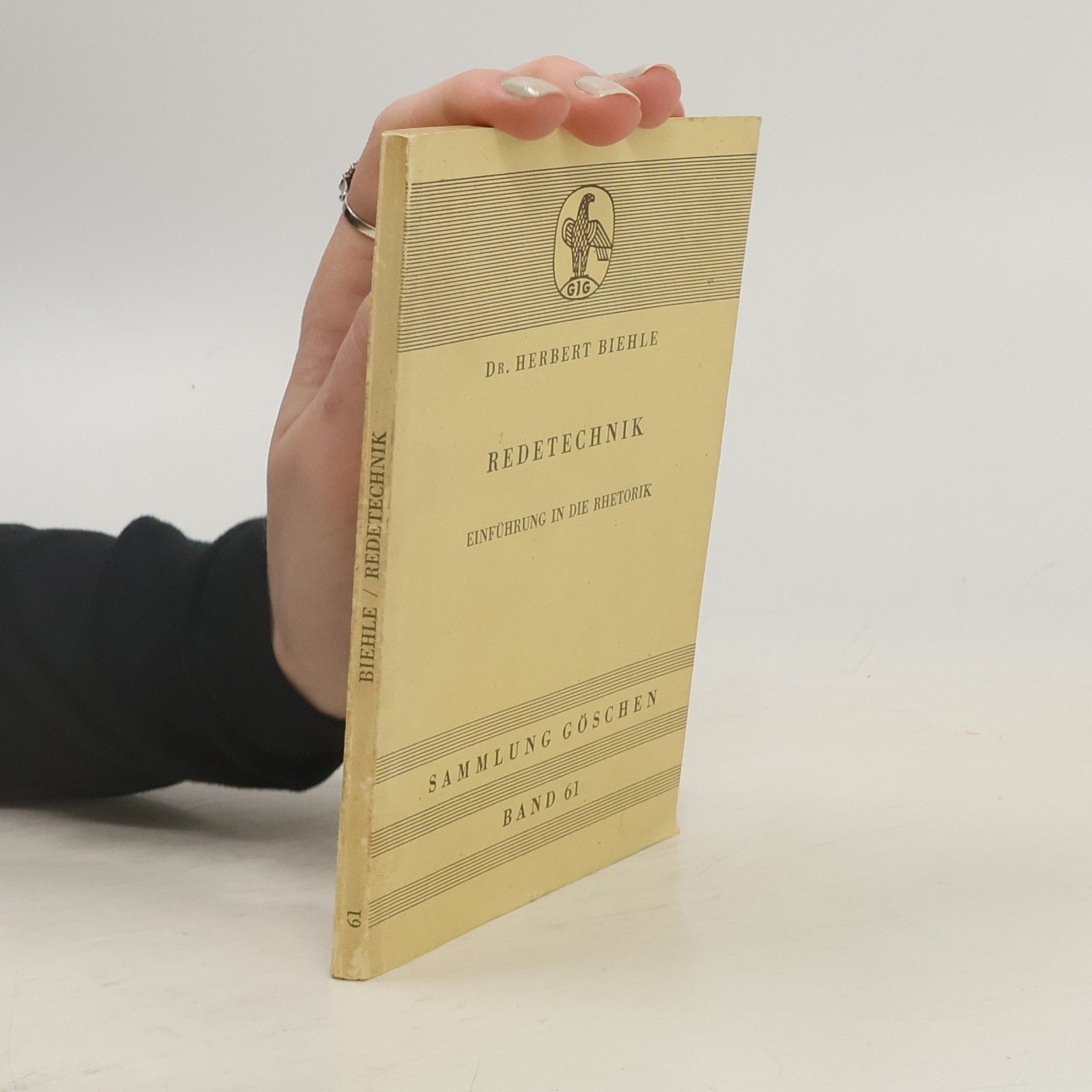 Herbert Biehle Redetechnik 61