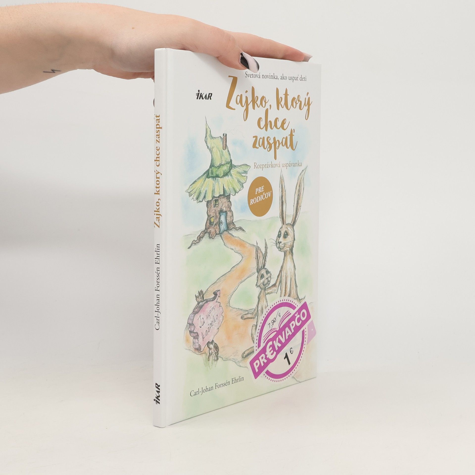 Carl-Johan Forssén Ehrlin Zajko, ktorý chce zaspať.