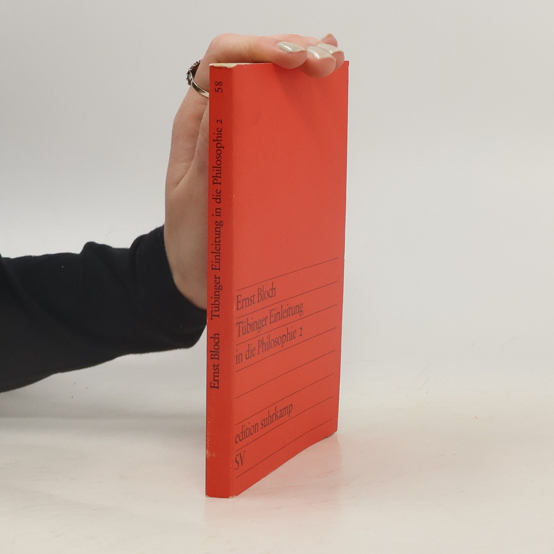 Ernst Bloch Tübinger Einleitung in die Philosophie 2