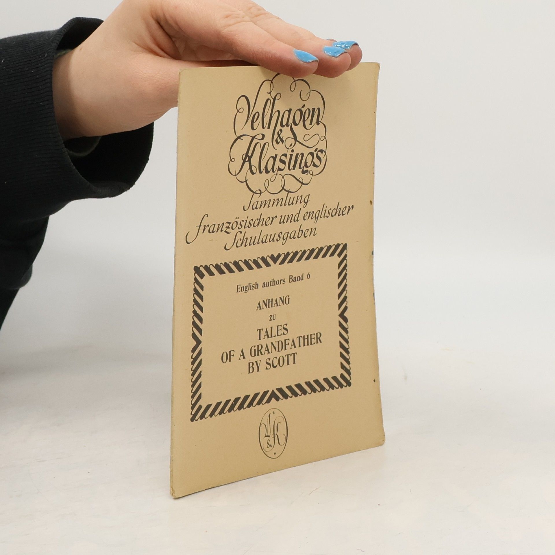 Collectif d'auteurs Velhagen & Klasings Sammlung französischer und englischer Schulausgaben