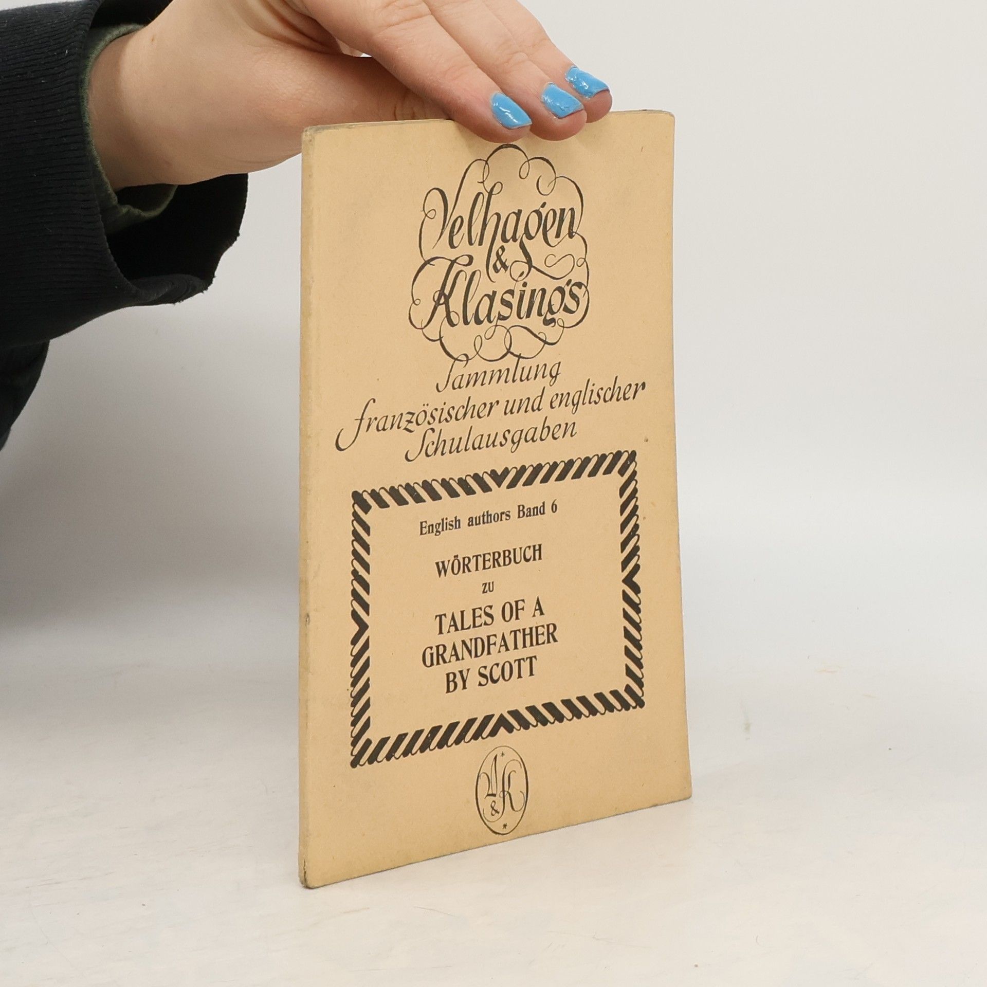 Walter Scott Wörterbuch Zu Tales of a Grandfather