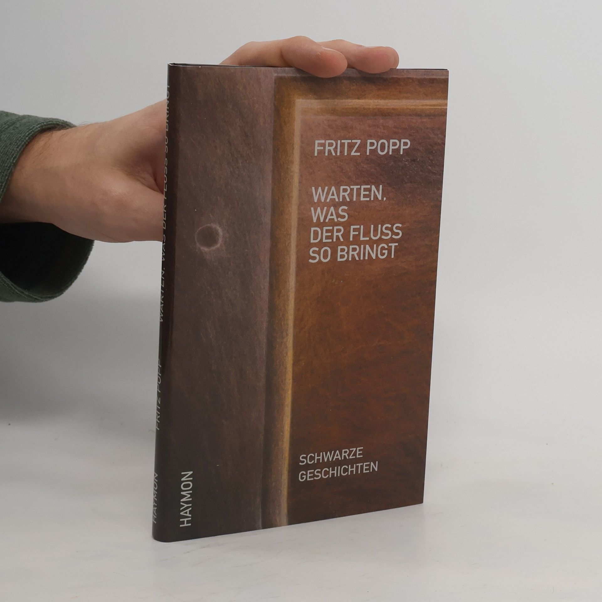 Fritz Popp Warten, was der Fluss so bringt. Schwarze Geschichten