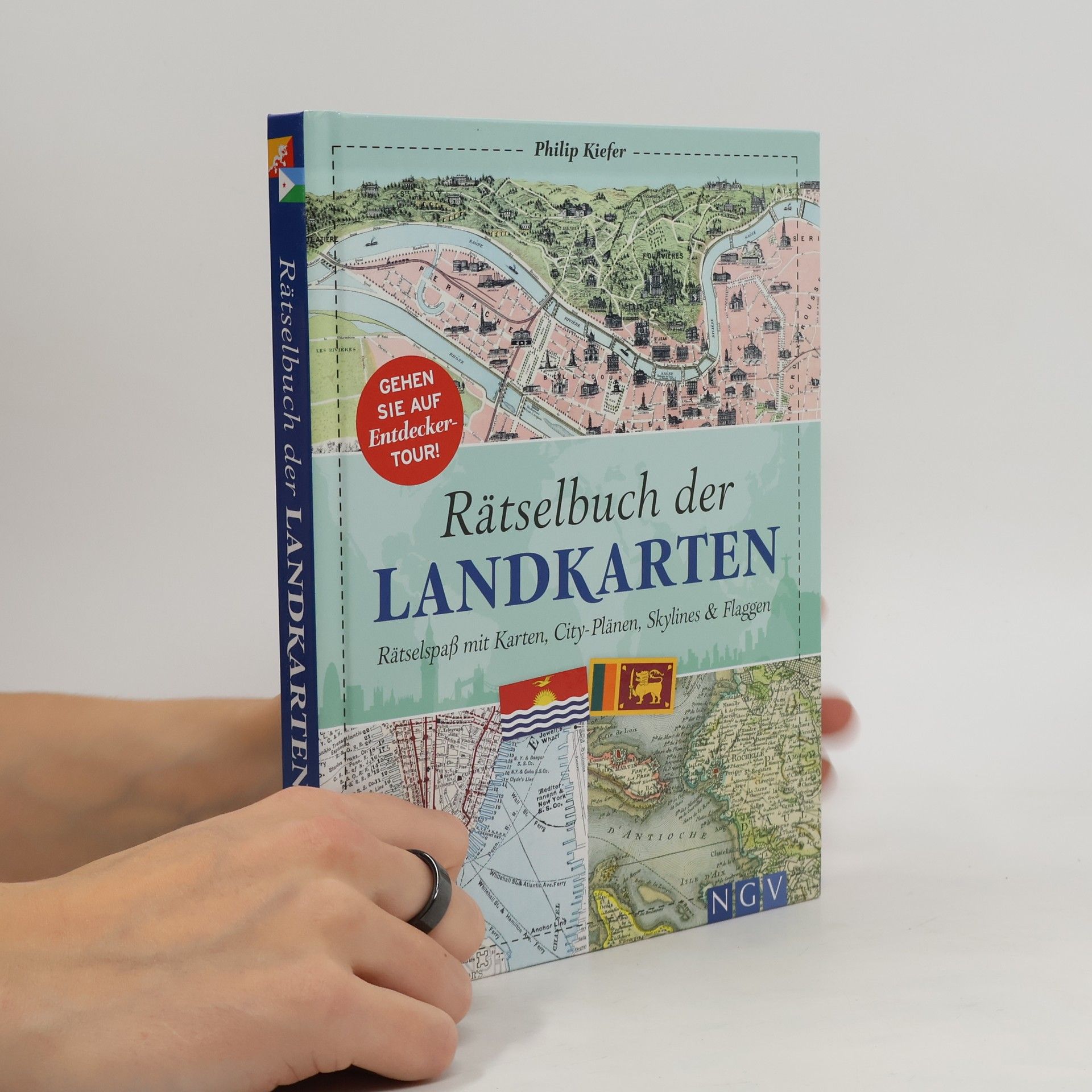 Philip Kiefer Rätselbuch der Landkarten