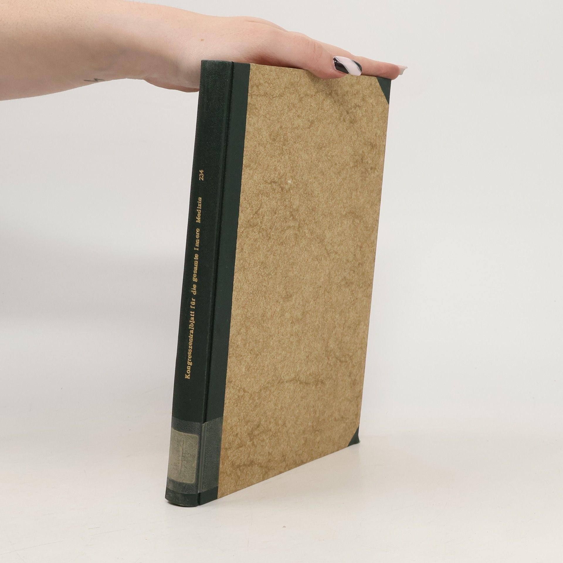 Autores varios Zentralblatt für die gesamte innere Medizin und ihre Grenzgebiete