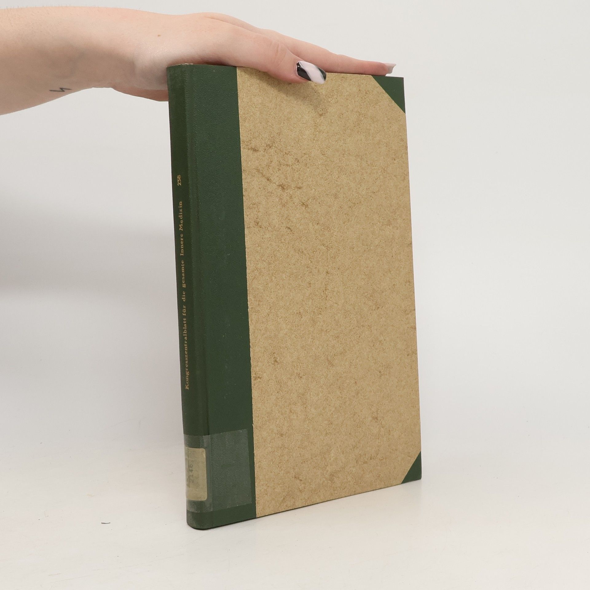 Autores varios Zentralblatt für die gesamte innere Medizin und ihre Grenzgebiete. Band 258