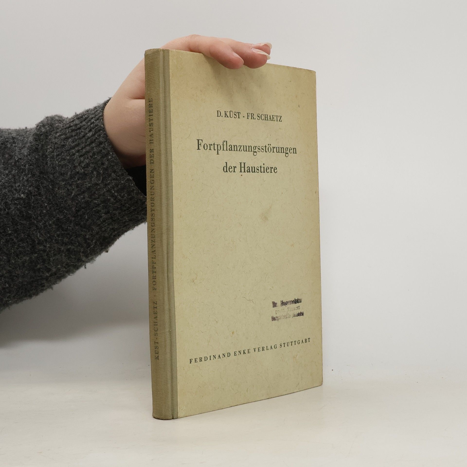 D. Küst Fortpflanzungsstörungen der Haustiere