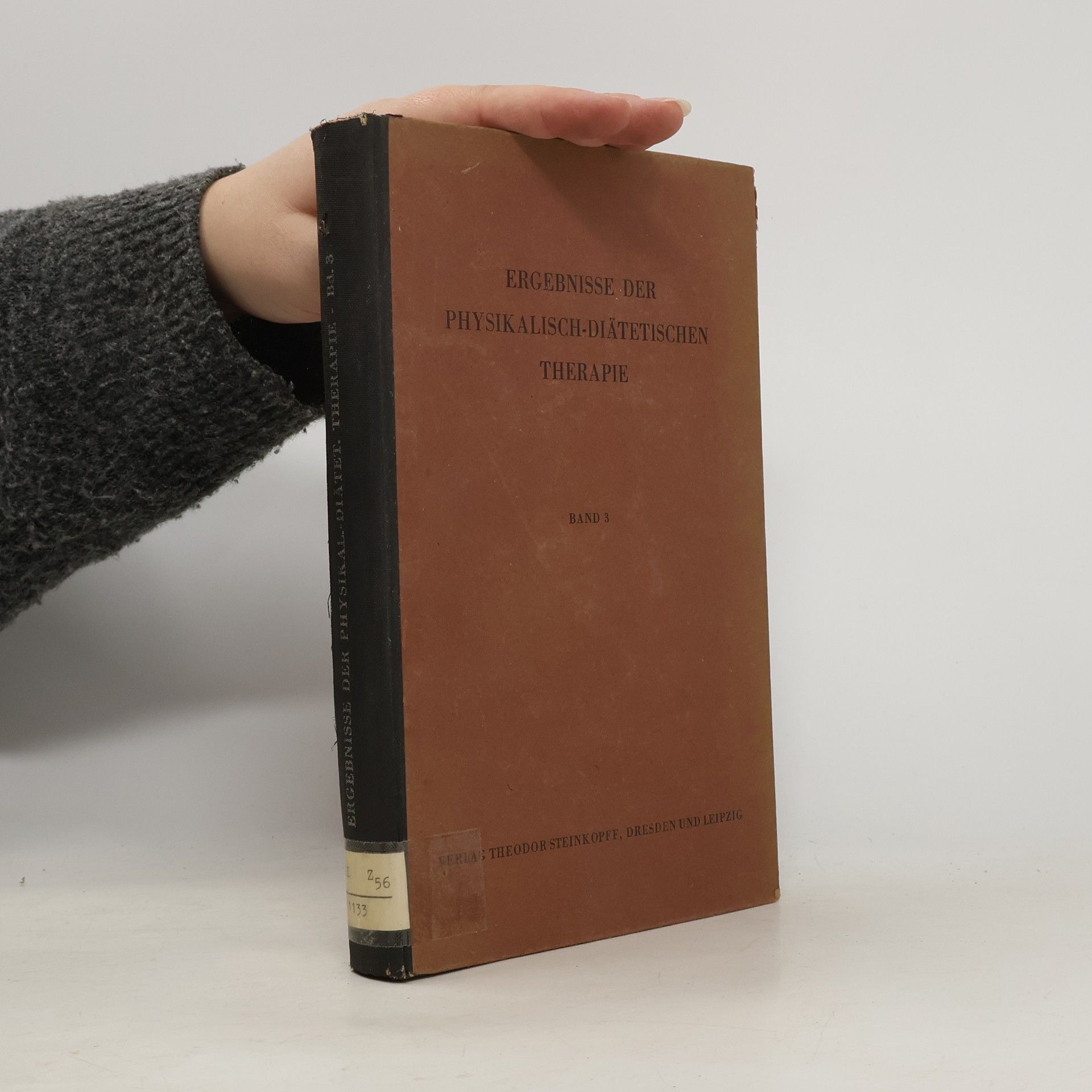 Ergebnisse der physikalisch-diätetischen Therapie. Band 3